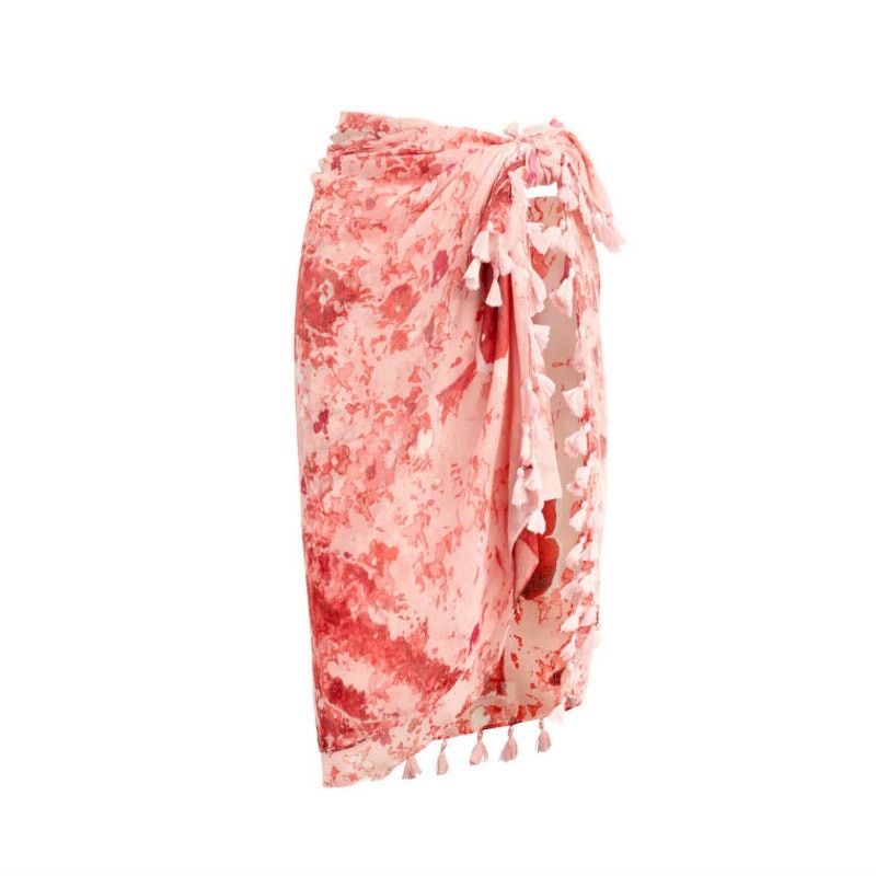Other Peter Som Sarong Dream Floral Rose Quartz Swim Beach Coverup Size ONE SIZE - 1 Thumbnail