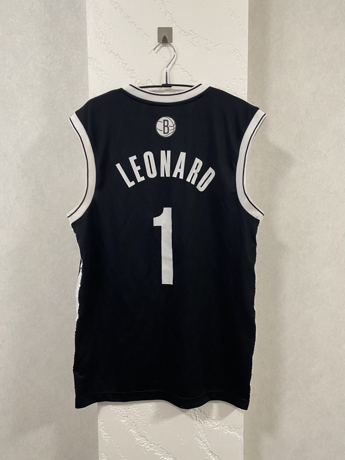Adidas Adidas Brooklyn NBA Leonard Basketball Jersey Size: S Size US S / EU 44-46 / 1 - 7 Thumbnail