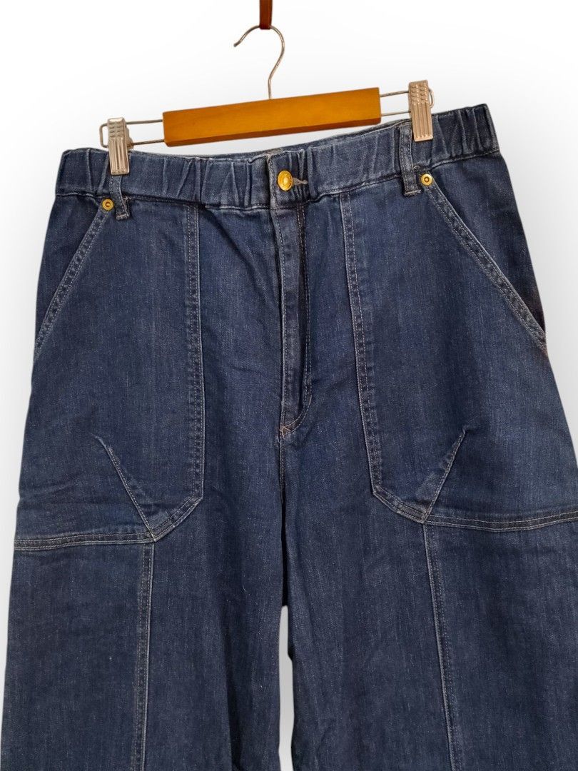Issey Miyake Vintage Mercibeaucoup Buckle Back Jeans by Issey Miyake Size US 32 / EU 48 - 4 Thumbnail