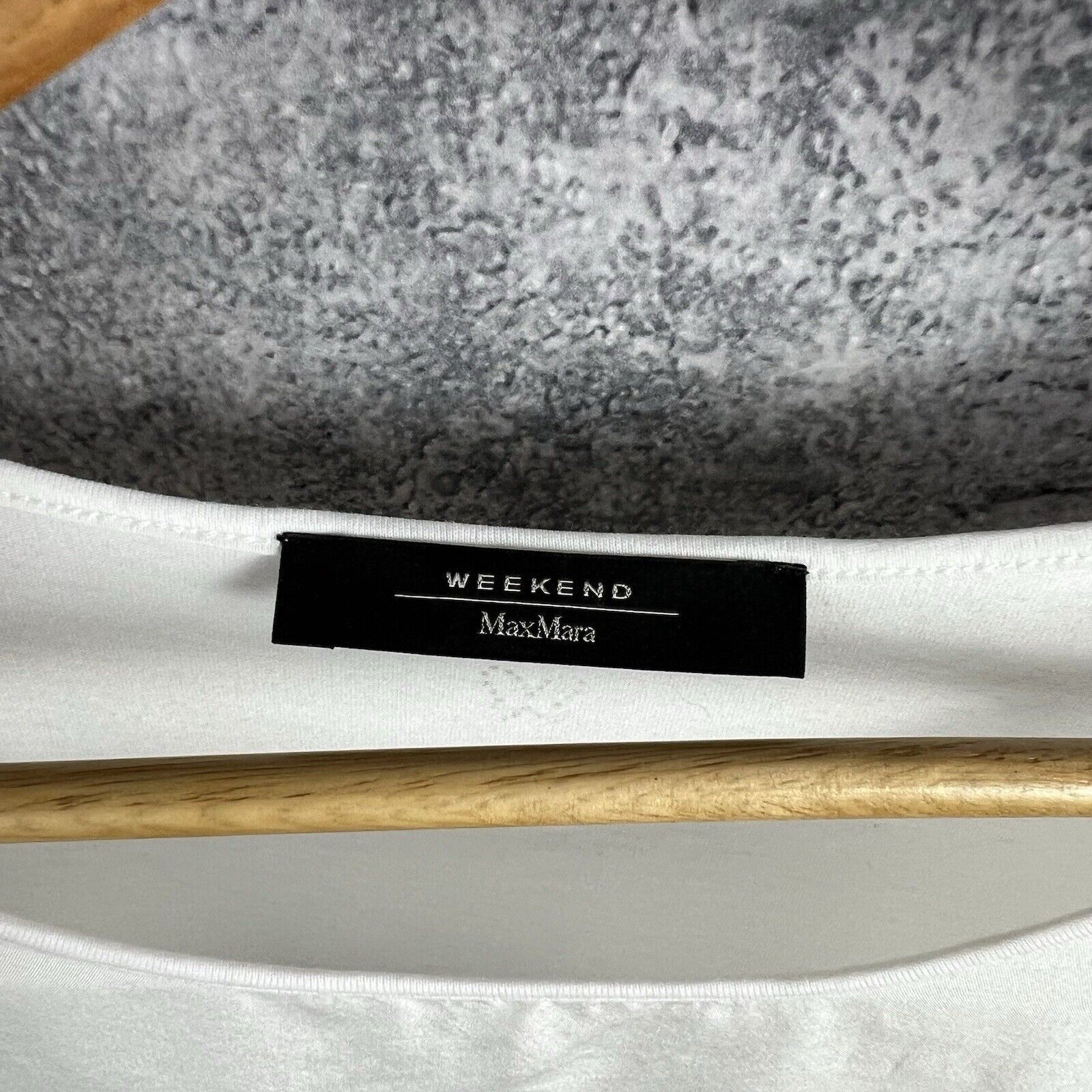 Weekend Max Mara Weekend Max Mara Tee Women's Size L Short Sleeve Size L / US 10 / IT 46 - 3 Thumbnail