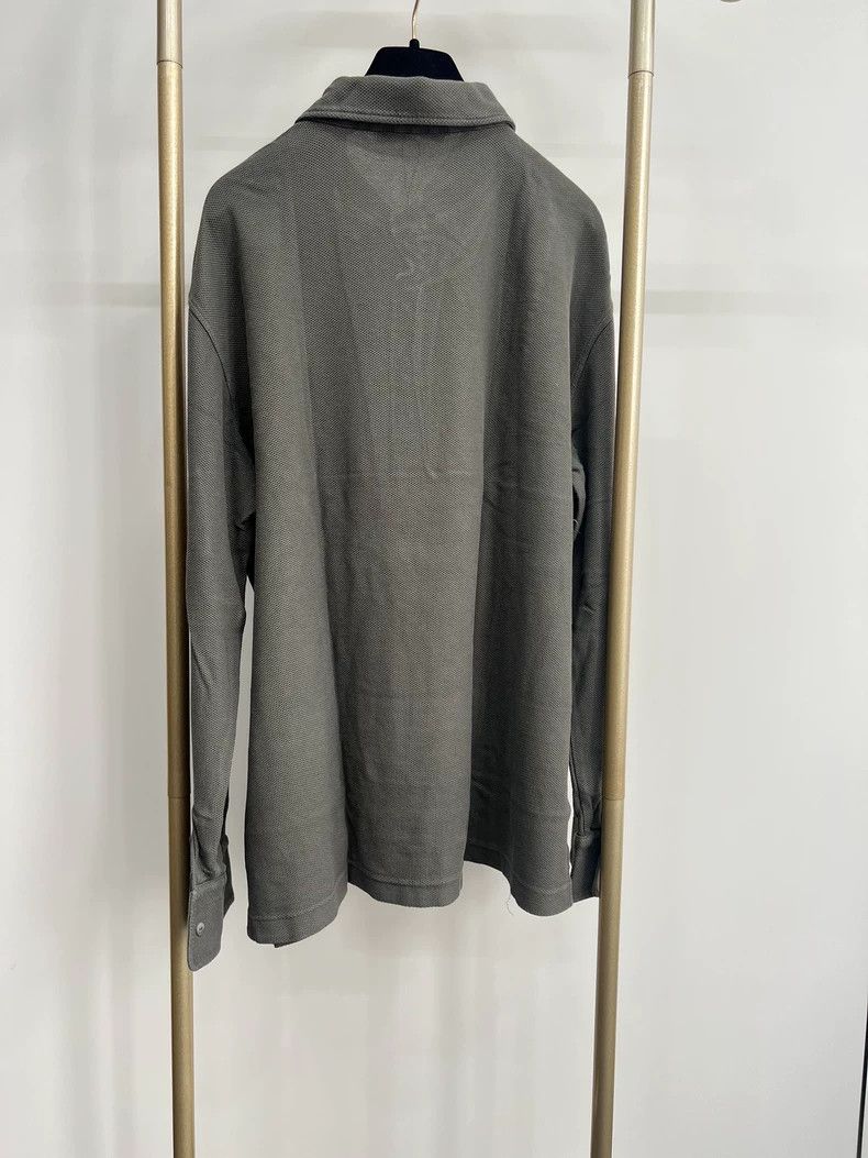 Loro Piana LORO PIANA Knitted long sleeve Polo shirt Size 3XL / US 20-22 - 2 Thumbnail
