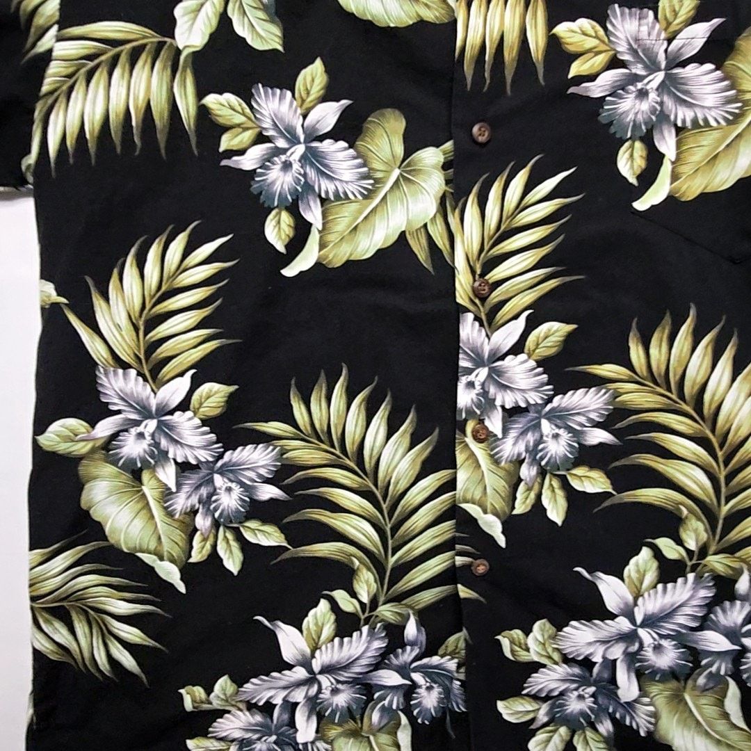 Other Vintage Aloha Republic Hawaiian Shirt Black Tropical Mens XL Size US XL / EU 56 / 4 - 5 Thumbnail