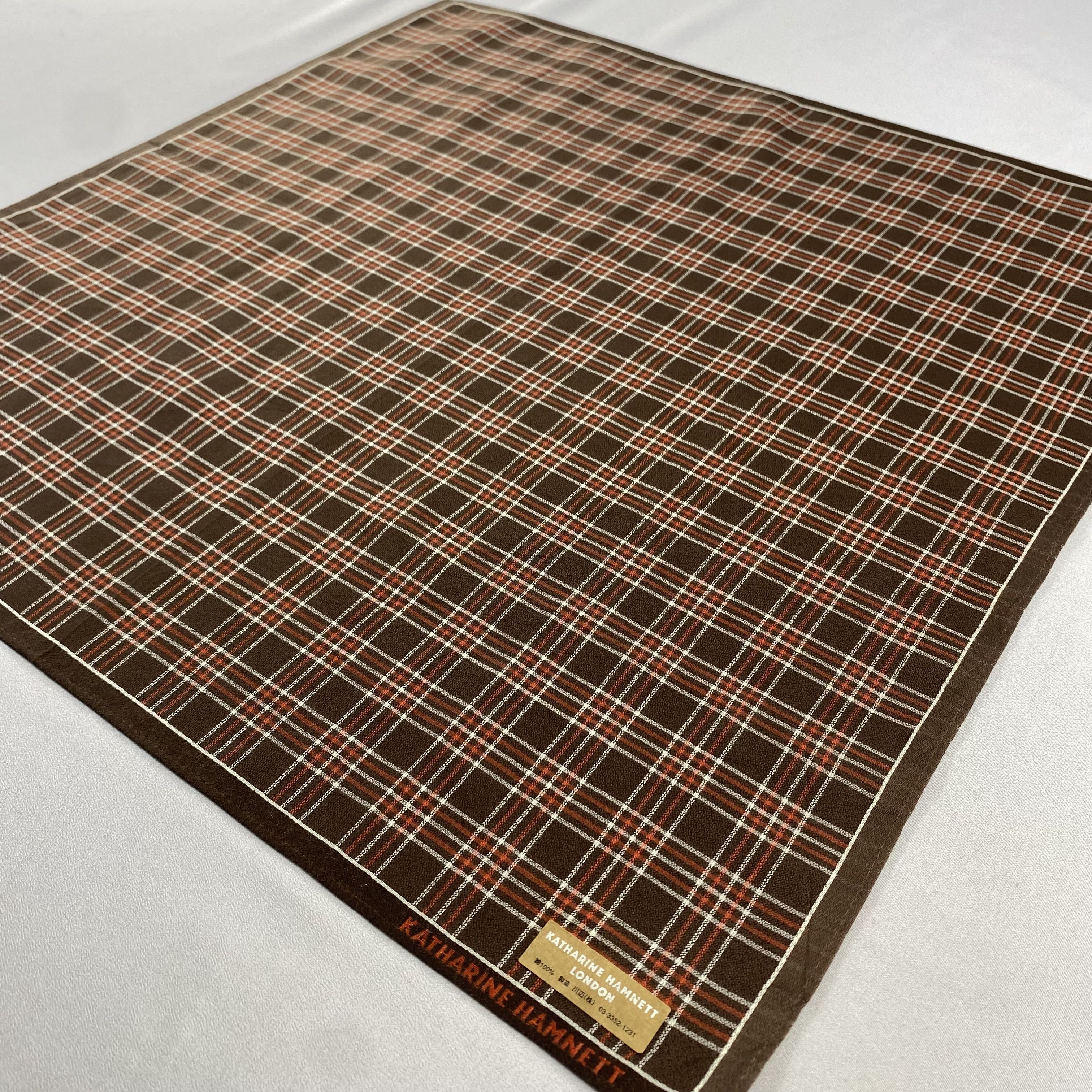 Katharine Hamnett London × Vintage NWT Katharine Hamnett Handkerchief / Neckerchief-P1216 Size ONE SIZE - 2 Thumbnail