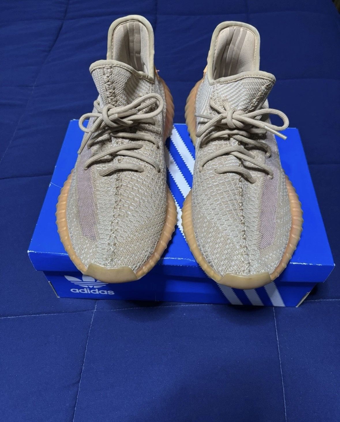 Adidas Adidas Yeezy Boost 350 V2 Clay 2019 Size 12.5 Size US 12.5 / EU 45-46 - 2 Thumbnail