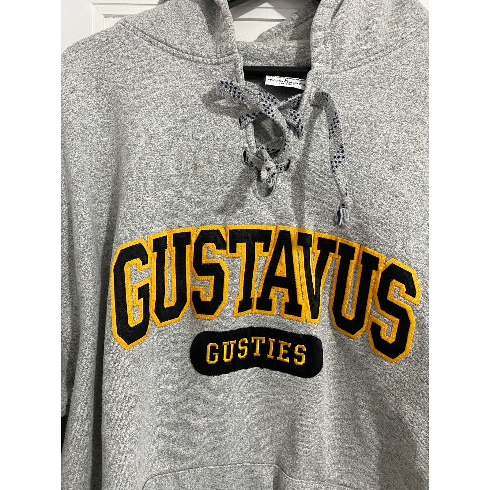 NCAA Gustavus Adolphus Gusties Hoodie Sweatshirt Size Large Size US L / EU 52-54 / 3 - 2 Thumbnail