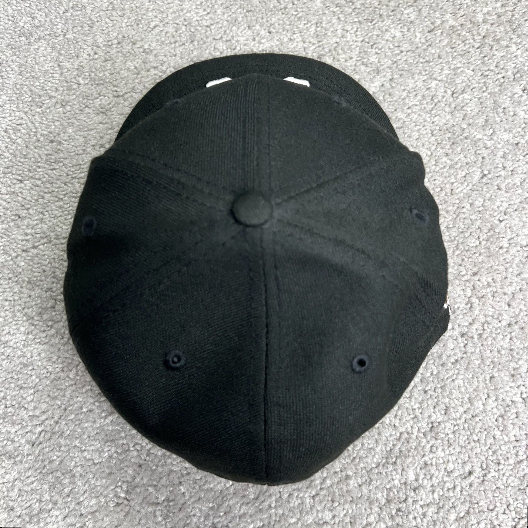 New Era VINTAGE Milwaukee Braves Manolo Hat Club Black Peach 1957 World Series New Era 7 3/8 Size ONE SIZE - 7 Thumbnail