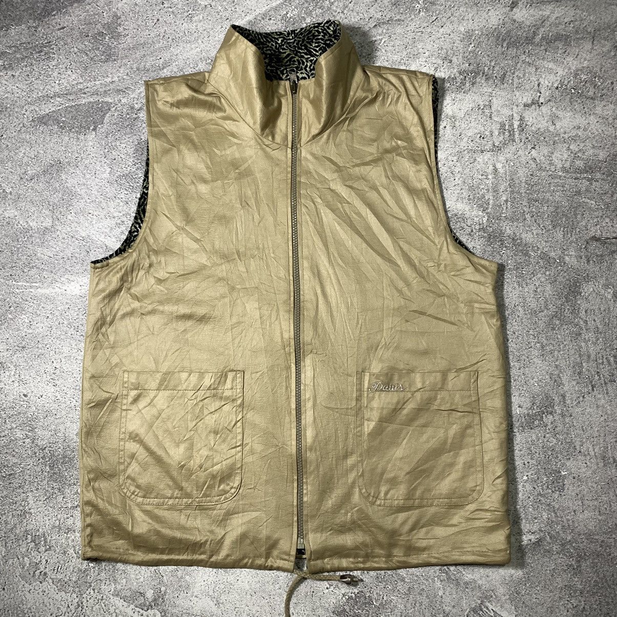 14th Addiction YK2 Reversible Leopard Vest IfSixWasNine Lgb Style Size US M / EU 48-50 / 2 - 2 Thumbnail