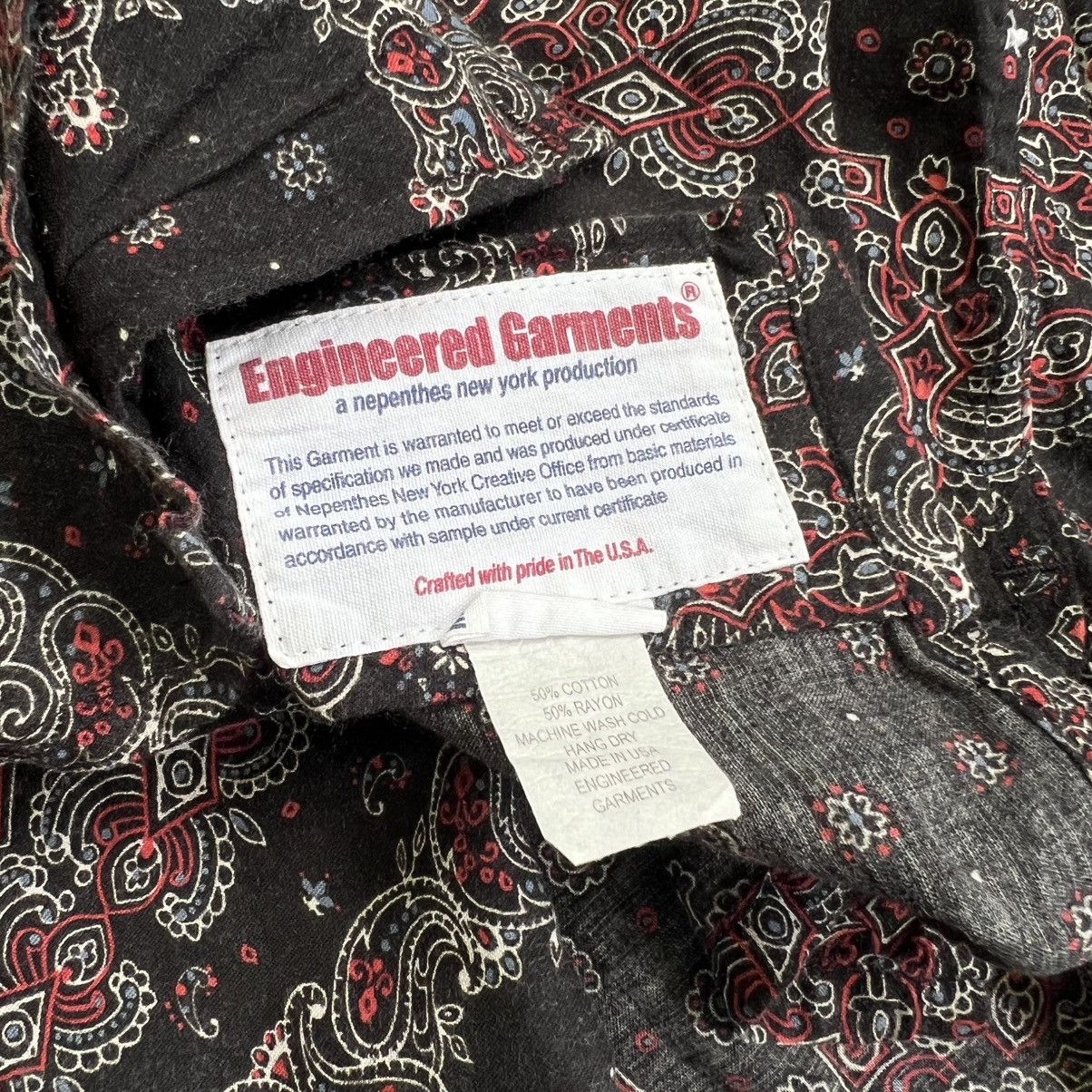 Engineered Garments Engineered Garment Paisley Pattern Shirt Size US S / EU 44-46 / 1 - 5 Thumbnail