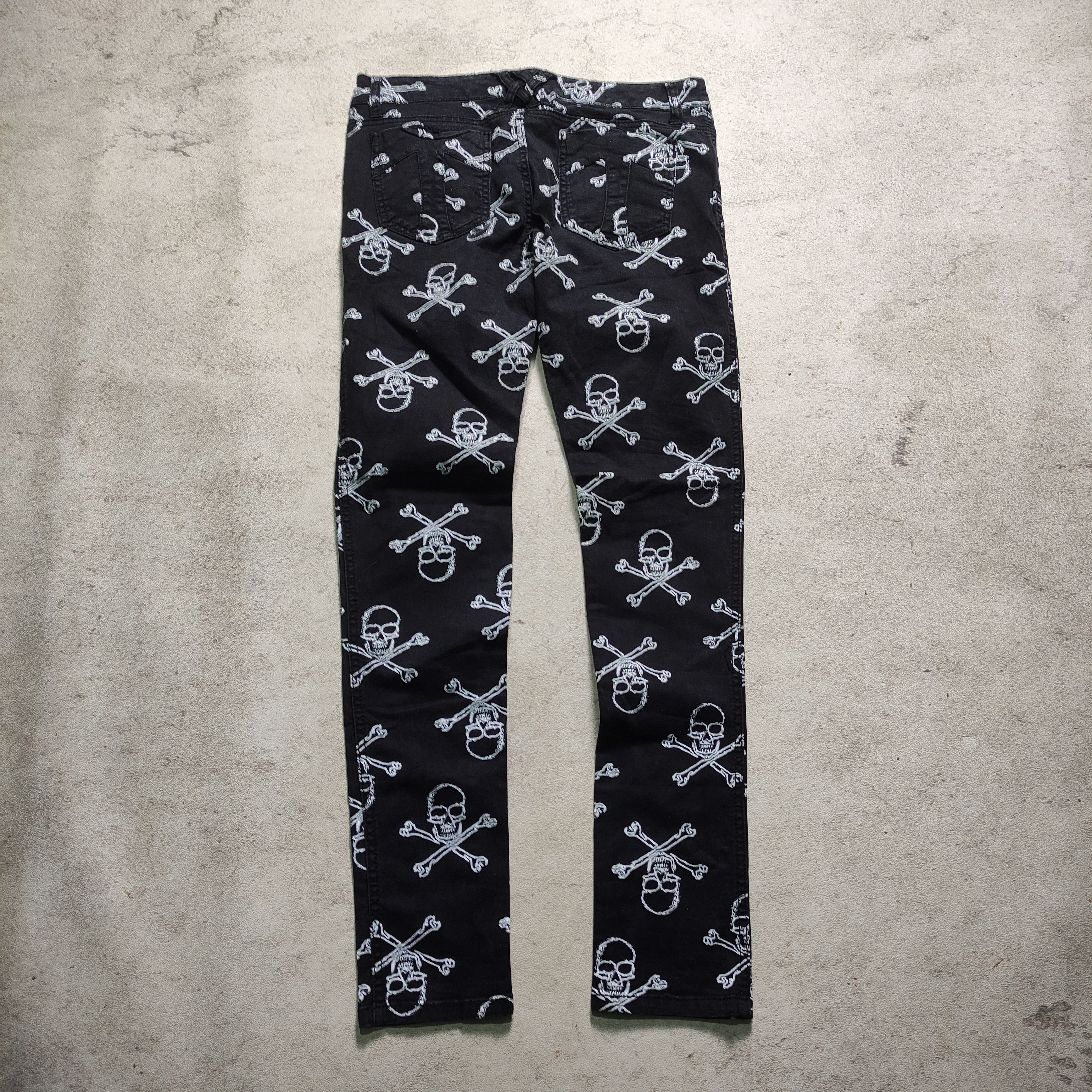 Tripp NYC Tripp Nyc Skull Jeans Archive Avant Garde Size US 30 / EU 46 - 3 Thumbnail