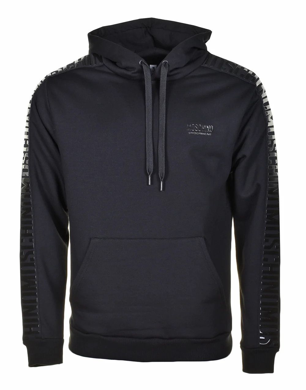 Moschino o1y0225 Logo Hoodie in Black Size US S / EU 44-46 / 1 - 1 Thumbnail