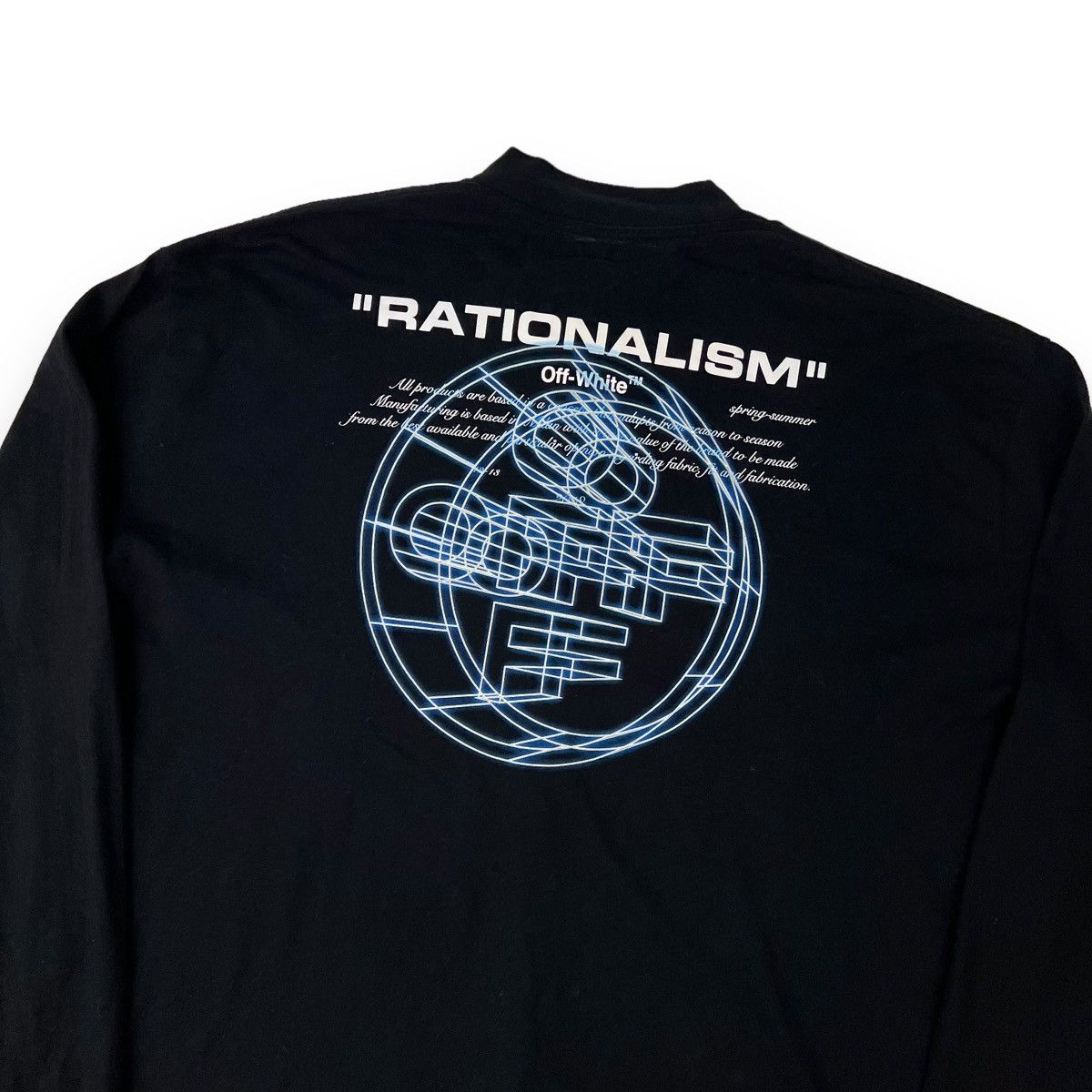 Off-White Off-White Rationalism Mock Neck Long Sleeve Size US XXL / EU 58 / 5 - 1 Thumbnail
