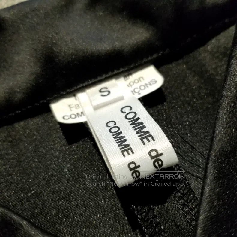 Comme des Garcons Comme des Garcons Black Design Chinese Bud Top Size S / US 4 / IT 40 - 8 Thumbnail