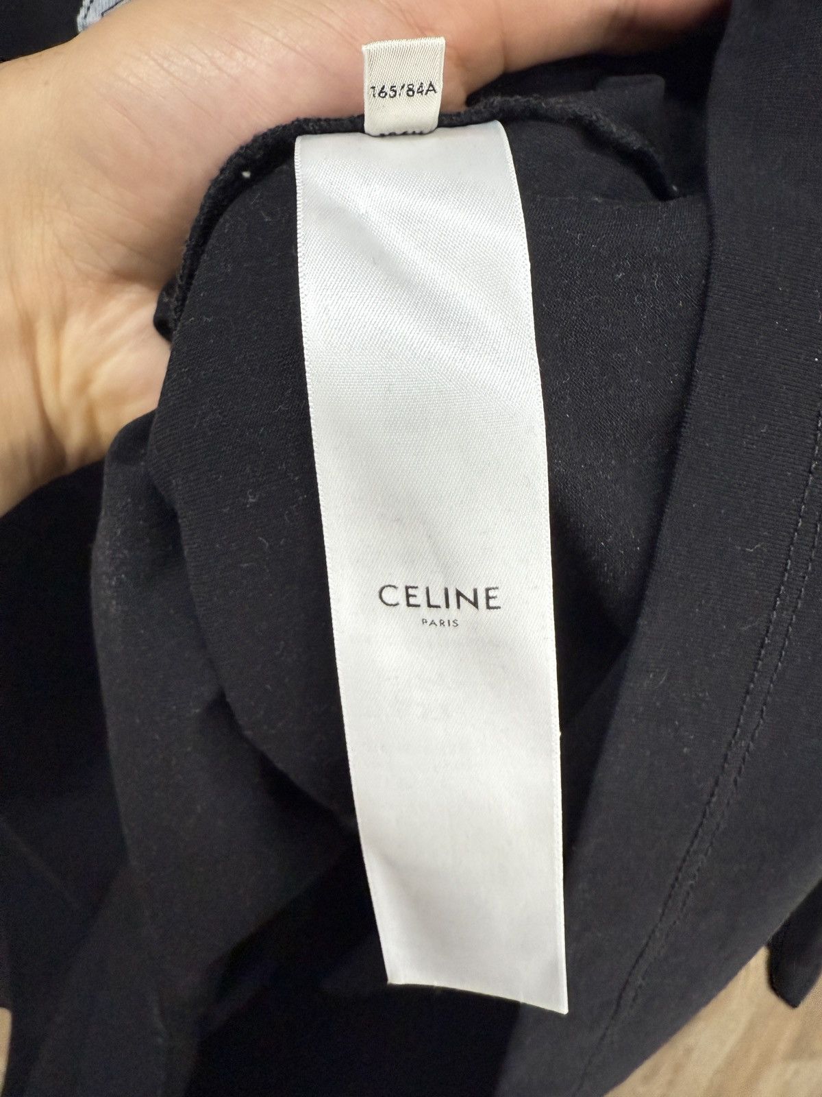 Celine Celine Black Long Sleeve Size US S / EU 44-46 / 1 - 6 Thumbnail