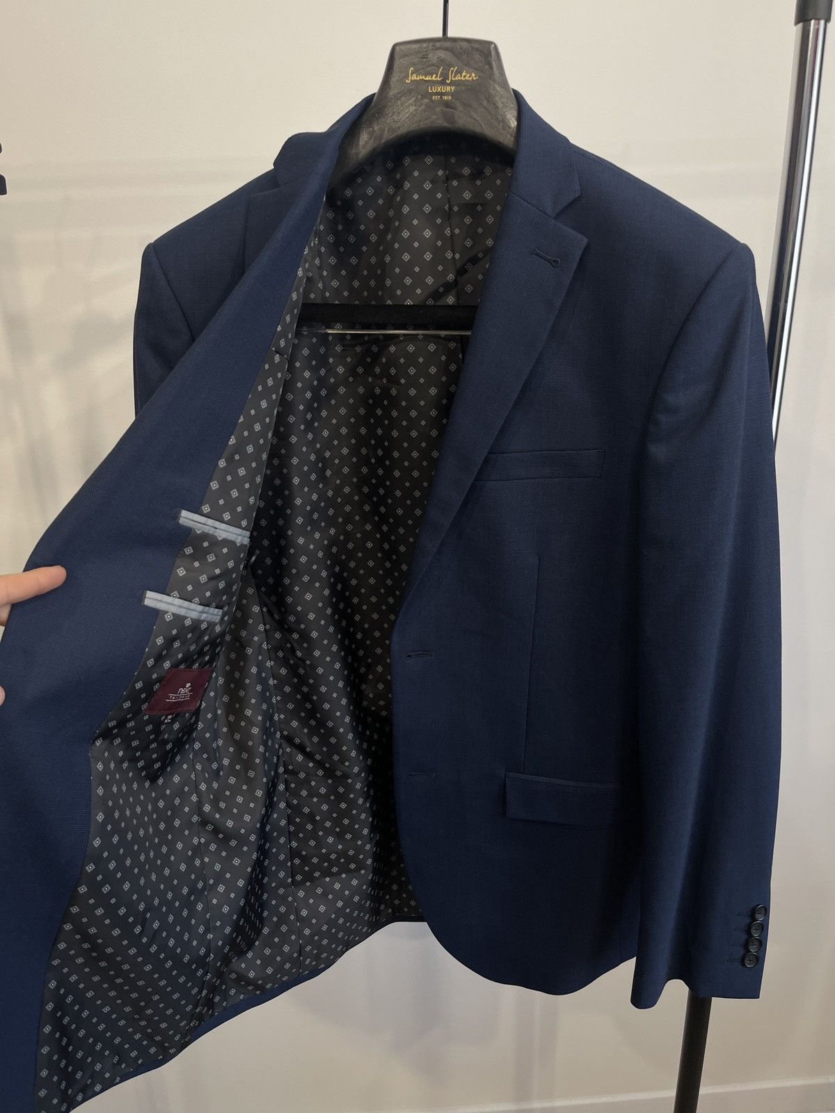 NEXT Next classic suit blue men’s 38R blazer pants Size 38R - 5 Thumbnail