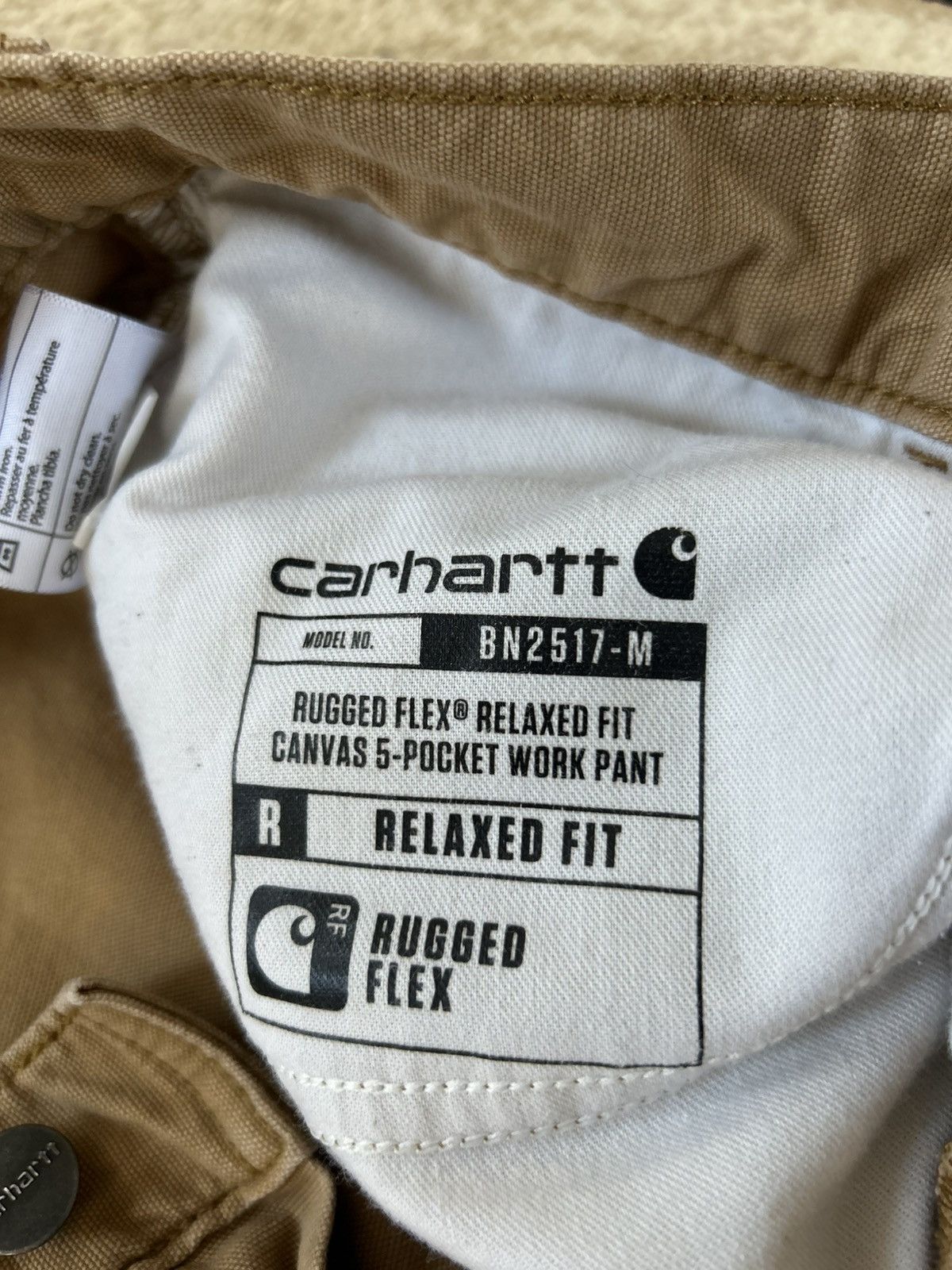 Carhartt Carhartt Tan Utility Carpenter Pants Size US 34 / EU 50 - 13 Thumbnail