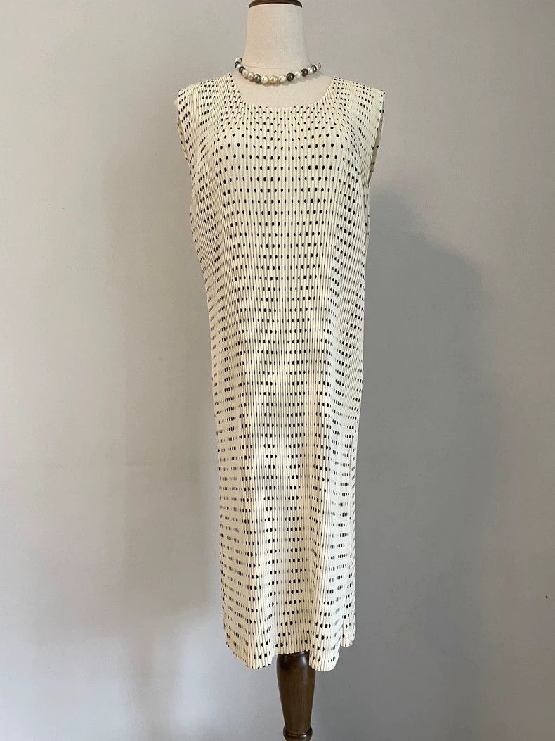 Issey Miyake Issey Miyake polka dot dress Size L / US 10 / IT 46 - 5 Thumbnail
