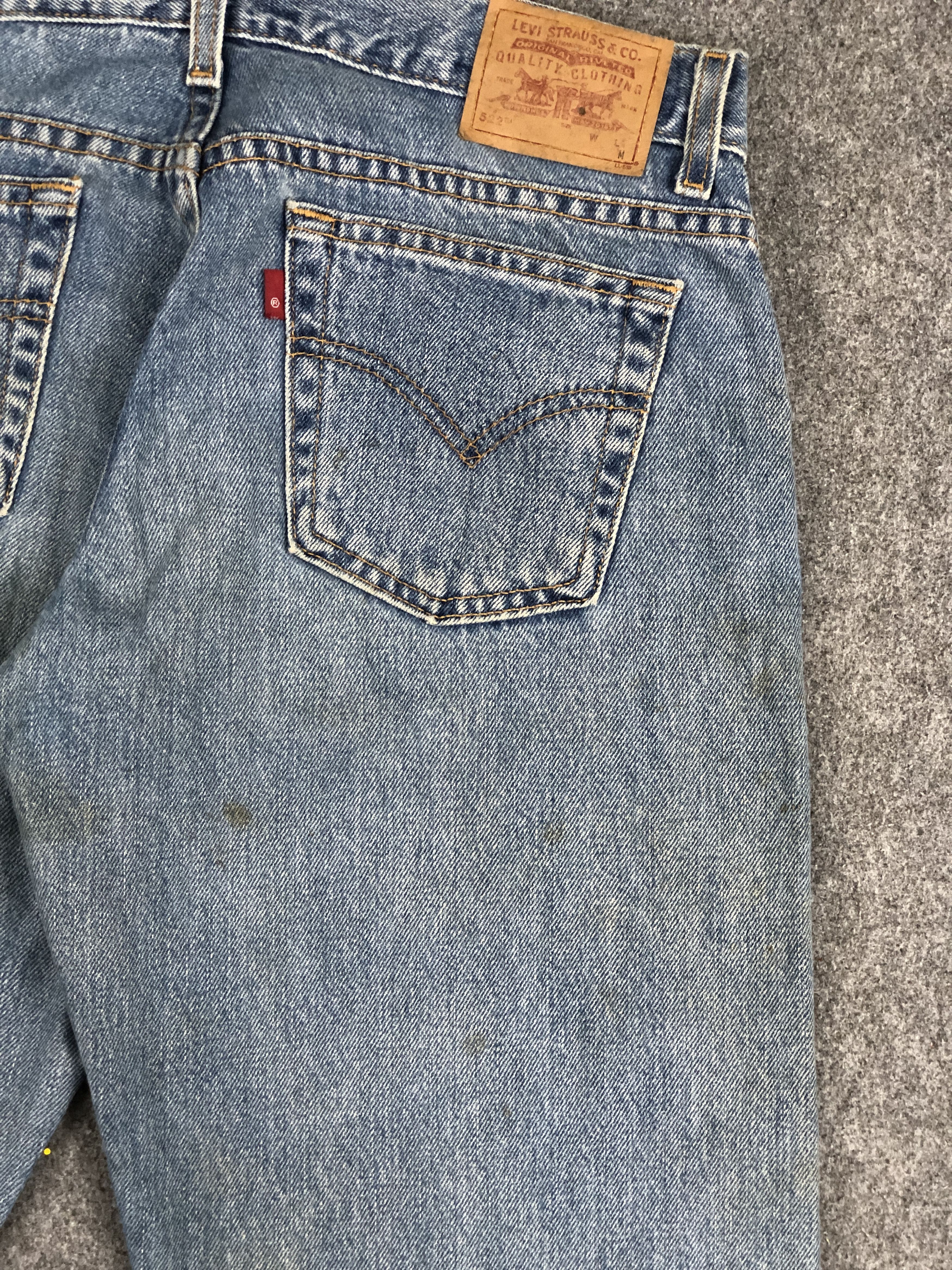 Levi's Vintage 90s Levi's 522 Superlow Loose Fit Jeans DP2238 Size US 31 - 18 Thumbnail