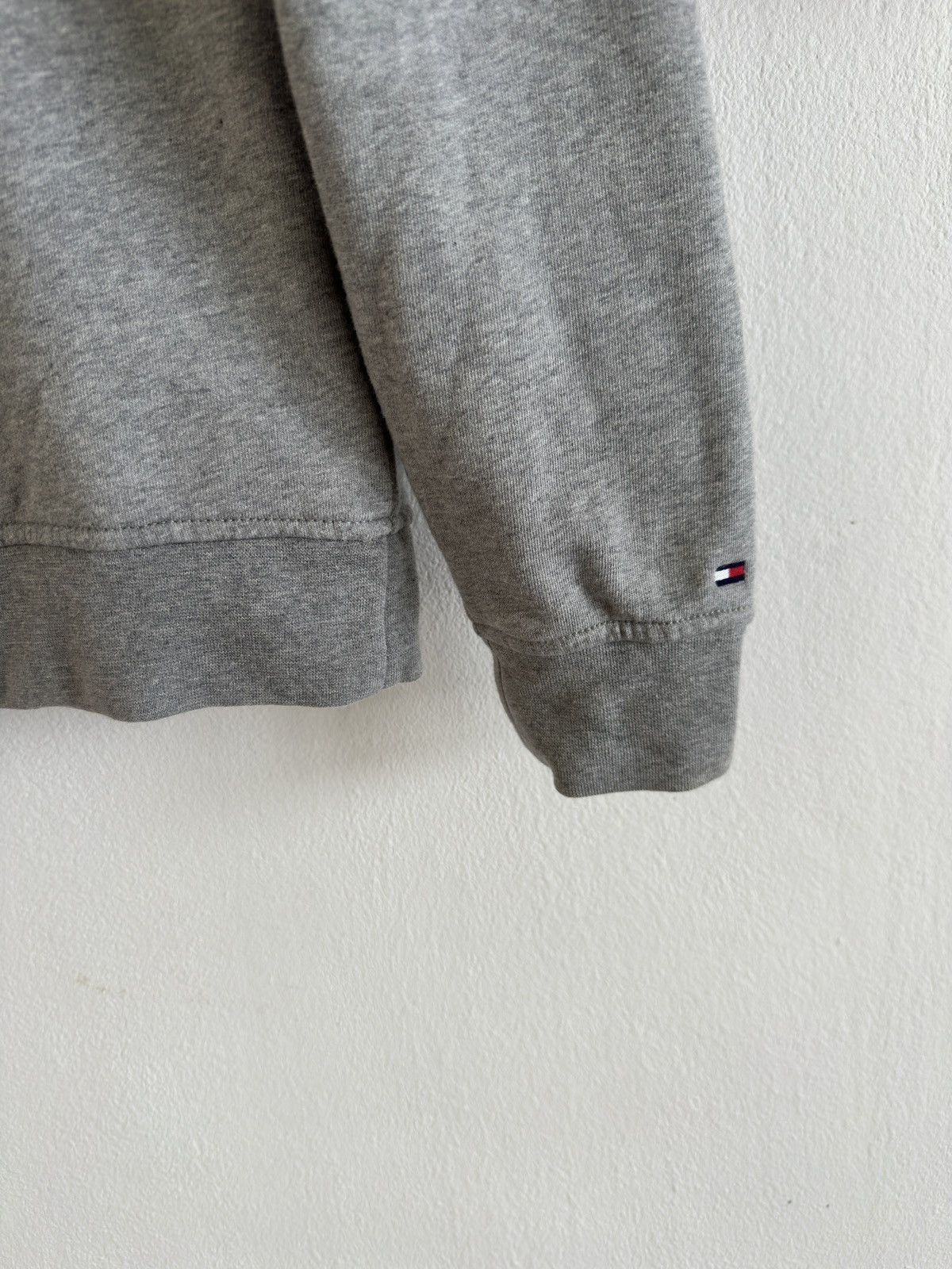 Tommy Hilfiger Tommy Hilfiger Gray Cotton Sweatshirt Size M Size US M / EU 48-50 / 2 - 3 Thumbnail