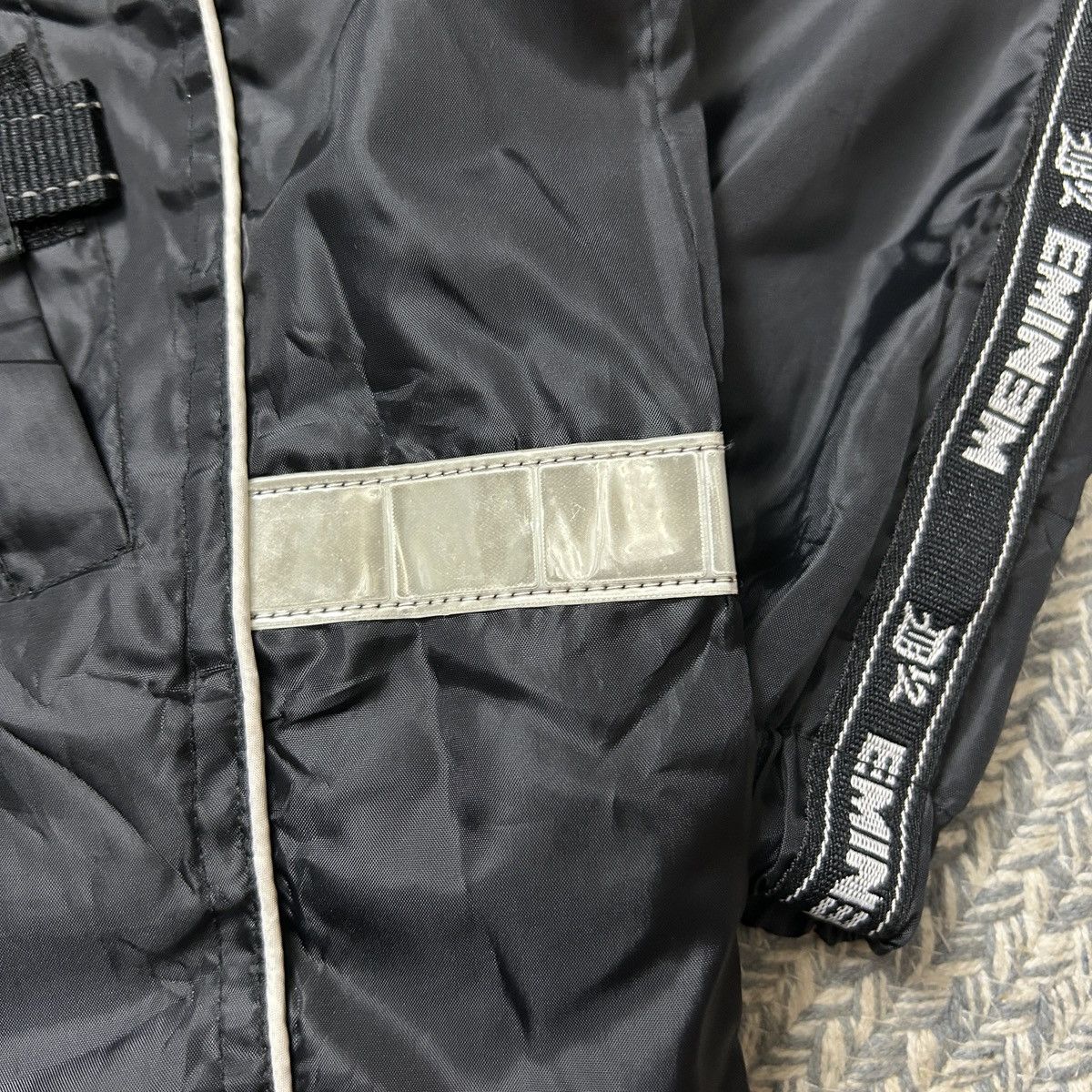 Eminem × Rap Tees × Vintage Vintage 00s Eminem slim shady jacket with detatchable hood Size US M / EU 48-50 / 2 - 10 Thumbnail