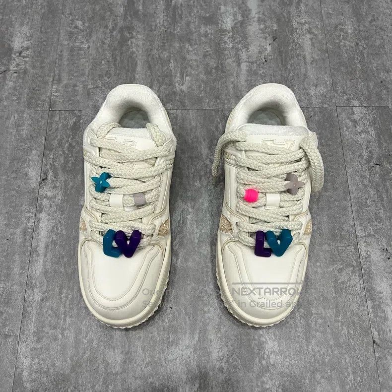 Louis Vuitton Louis Vuitton Trainer Maxi White Chubby Casual Shoes Size US 8 / EU 41 - 2 Thumbnail