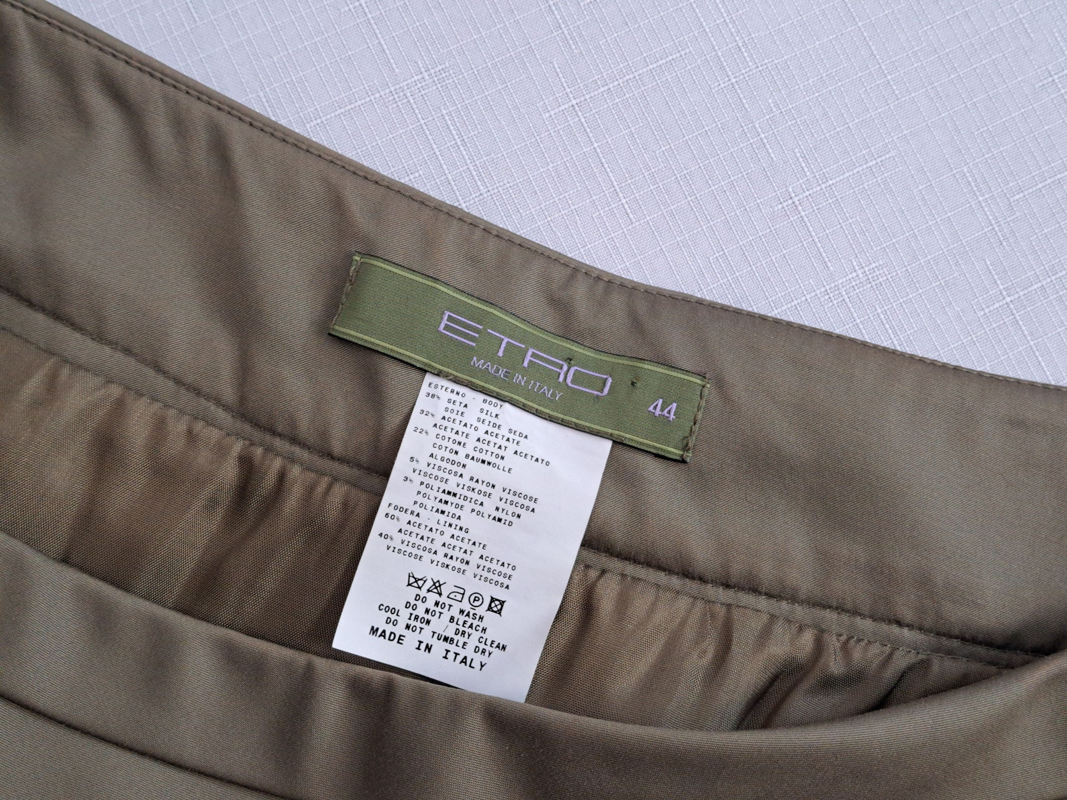 Etro ETRO silk blend skirt. Size 44. Size 30" / US 8 / IT 44 - 8 Thumbnail