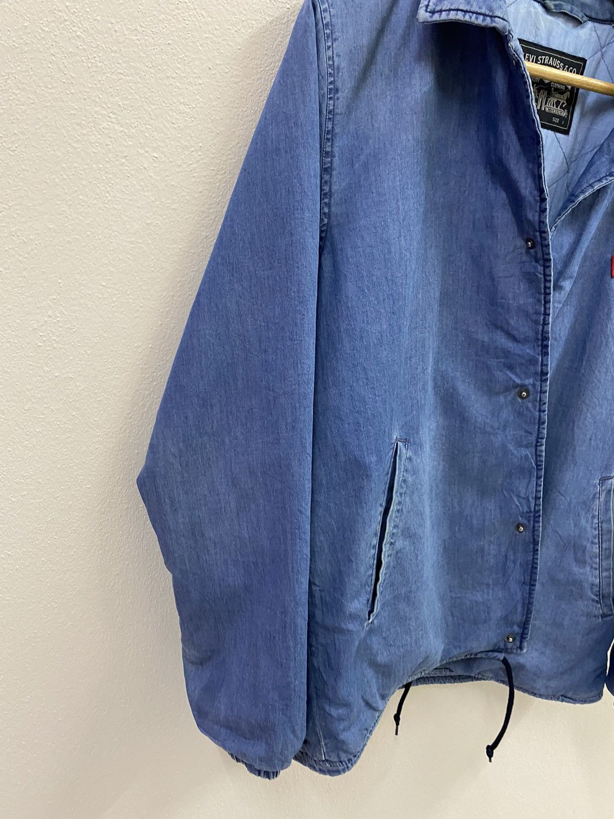 Levi's Vtg Levis Blue Jacket Button Up Size US S / EU 44-46 / 1 - 4 Thumbnail
