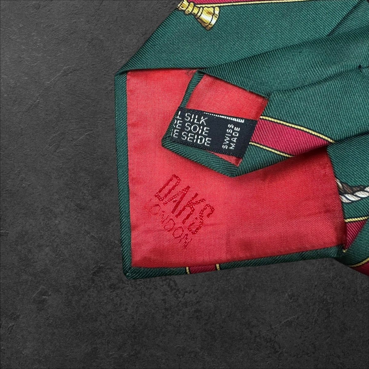 DAKS × Vintage Vintage DAKS London Silk Tie Size ONE SIZE - 4 Thumbnail
