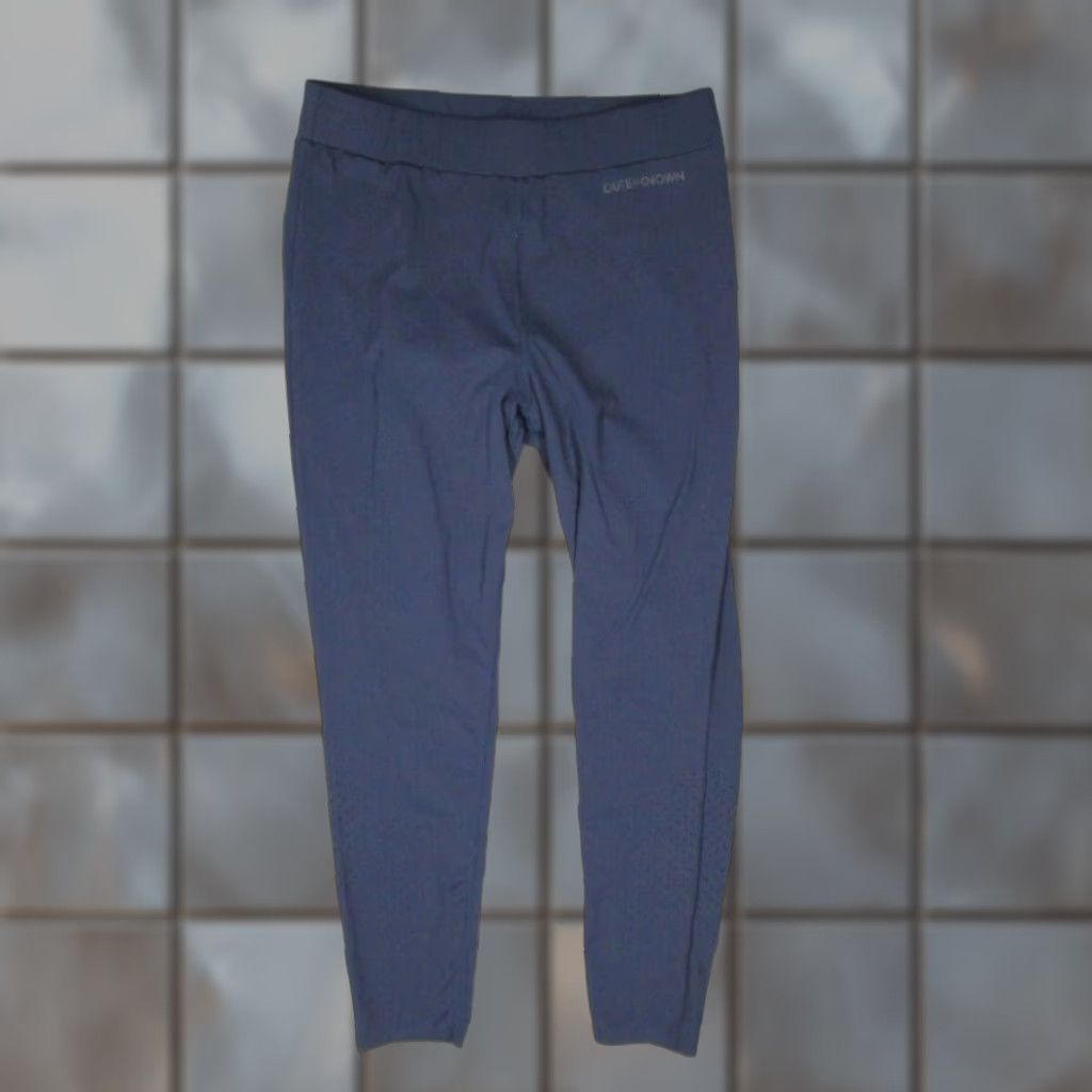 Outerknown OUTERKNOWN Women's Blue Active Leggings Medium Stretch Jogger 28x24 Microfiber Sports Size 32" / US 10 / IT 46 - 1 Thumbnail