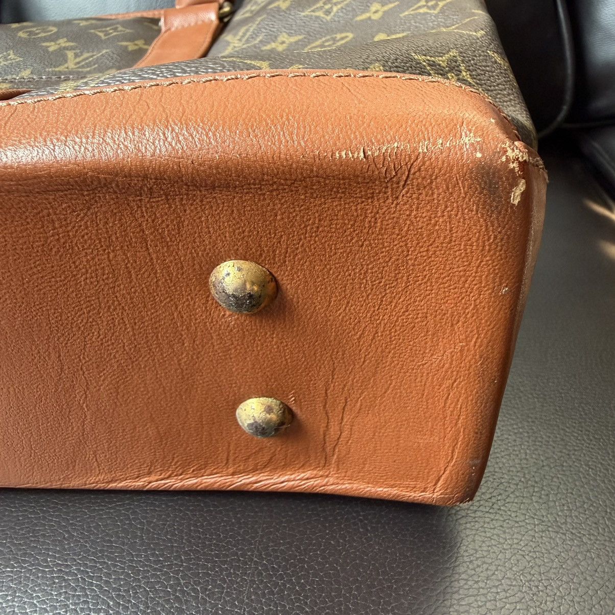 Louis Vuitton Louis Vuitton - Archive Monogram Sac Weekend PM Tote Bag Size ONE SIZE - 10 Thumbnail