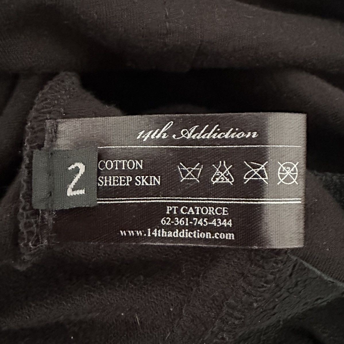 14th Addiction 14th addiction b terry cross hoodie Size US XS / EU 42 / 0 - 4 Thumbnail