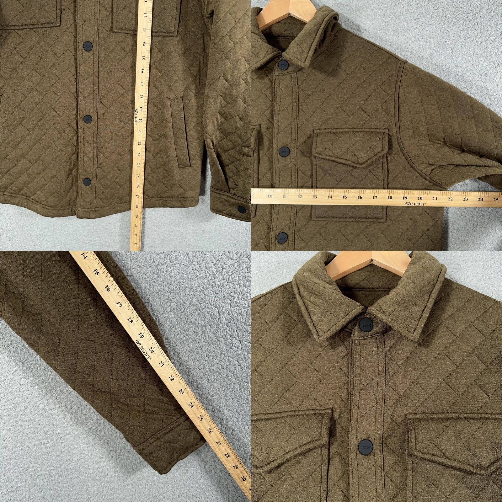 Dakine Dakine Shirt Jacket Mens Small Brown Quilted Snap Front Insulated Casual 1008881 Size US S / EU 44-46 / 1 - 8 Thumbnail