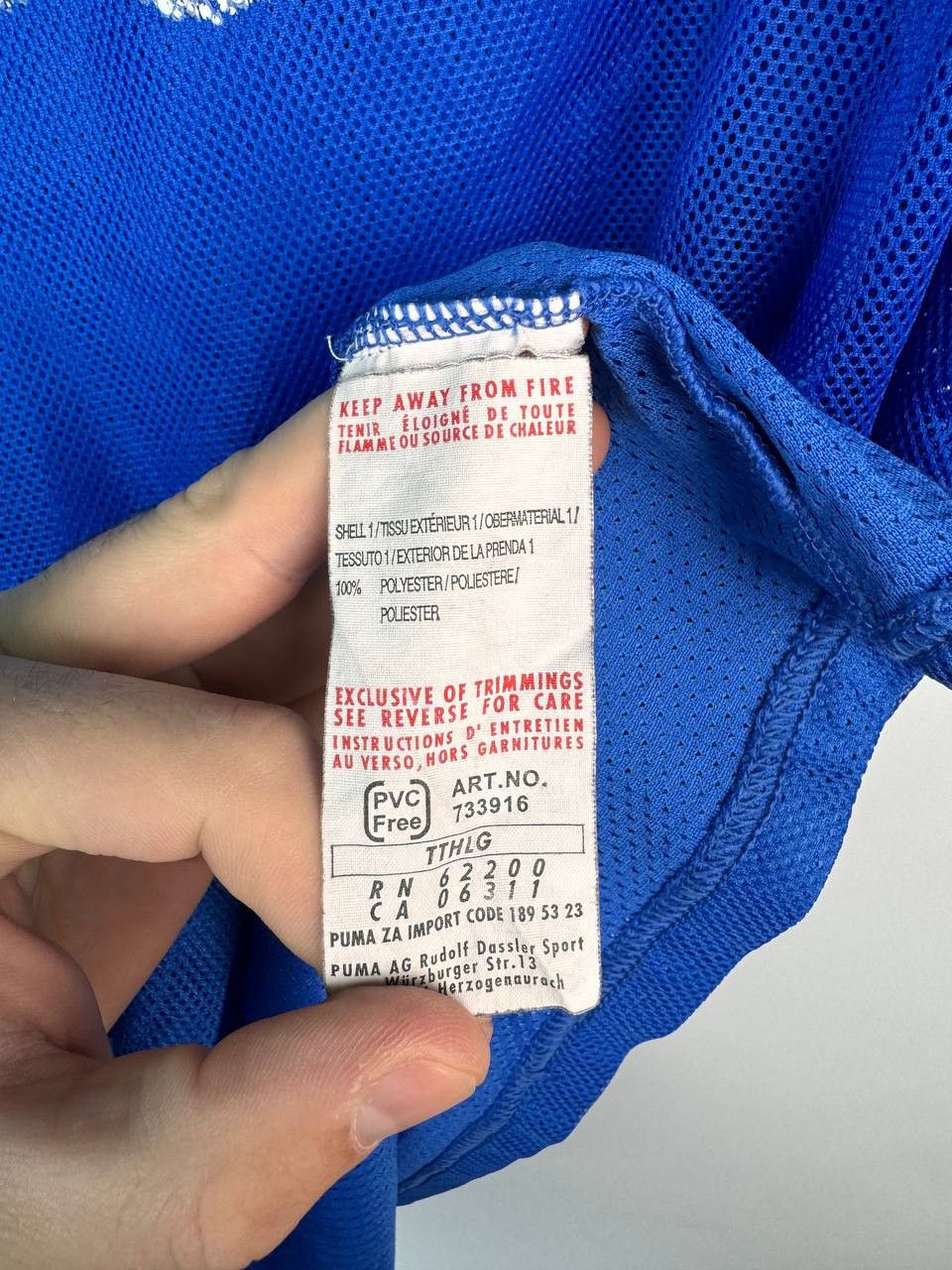 Puma × Vintage Puma 2007 2008 Italy Home Football Shirt Soccer Jersey Size US XL / EU 56 / 4 - 4 Thumbnail