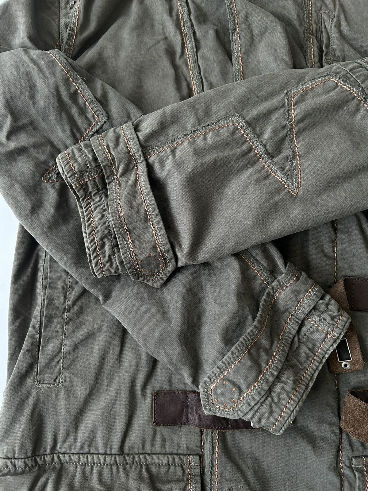 Marithe + Francois Girbaud MARITHE FRANCOIS GIRBAUD MULTIPOCKET LGB STYLE HOODIE PARKA Size US M / EU 48-50 / 2 - 5 Thumbnail