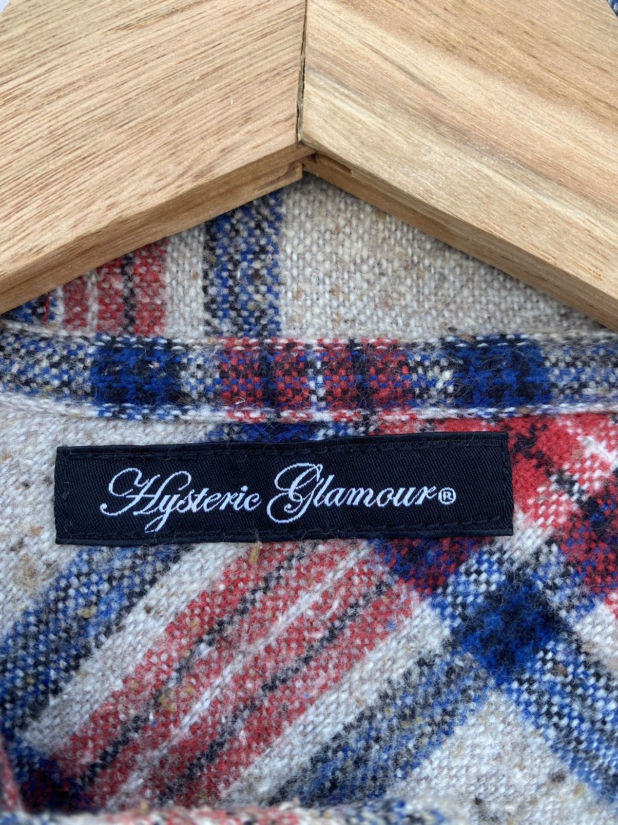 Hysteric Glamour Rare Vintage Hysteric Glamour Checkered Hooded Flannel Size US M / EU 48-50 / 2 - 7 Thumbnail