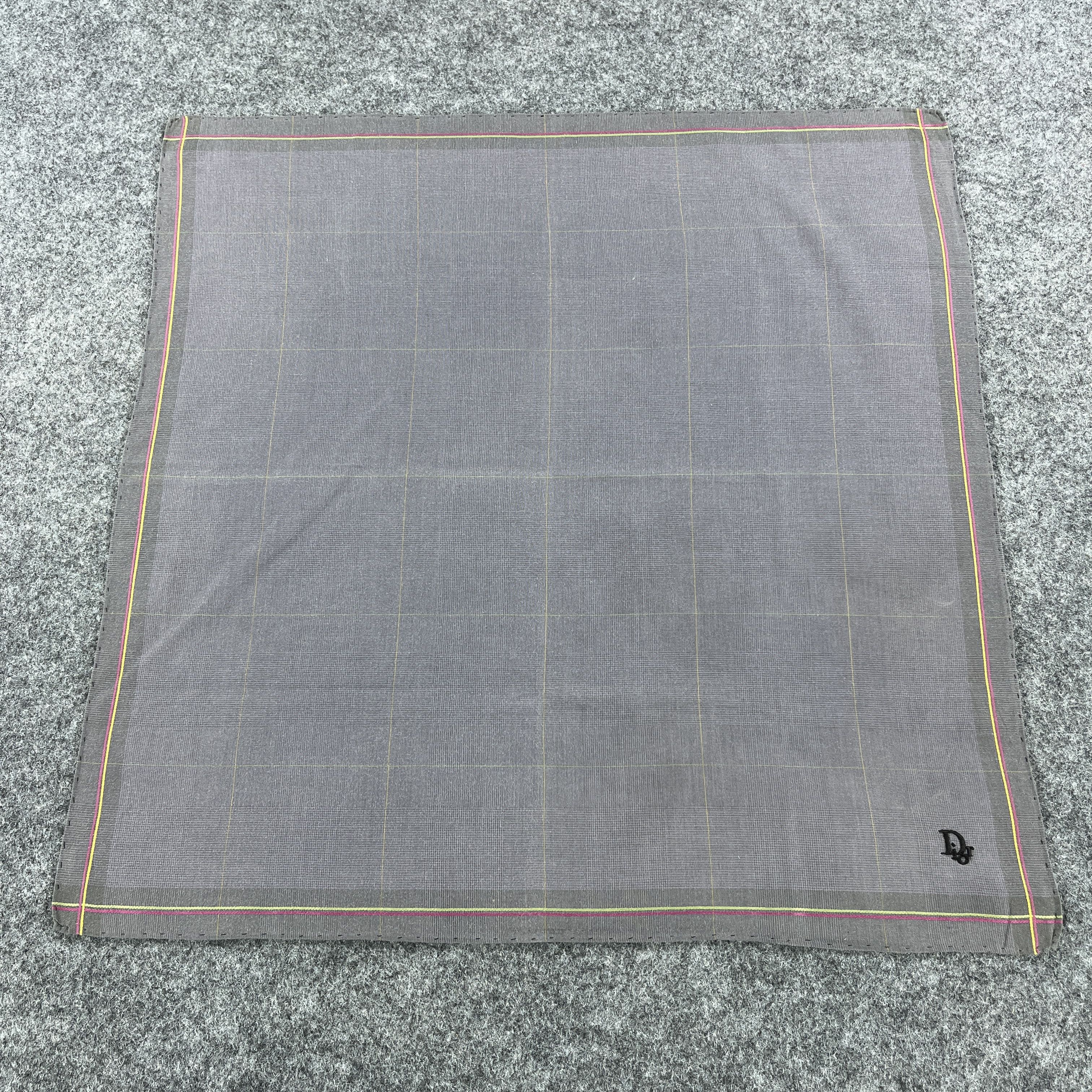 Vintage Christian Dior Handkerchief / Bandana / Neckerchief B012 Size ONE SIZE - 1 Thumbnail