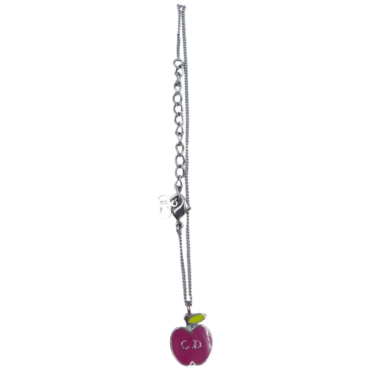 Dior Vintage Dior Apple Charm Bracelet Size ONE SIZE - 6 Thumbnail