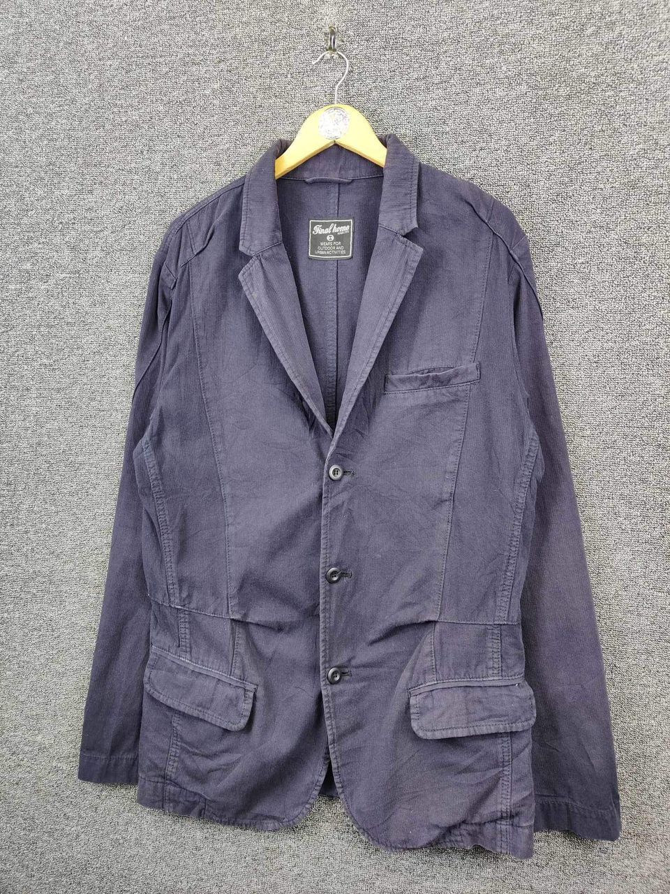 Final Home Vintage 90s Final Home Issey Miyake Button Up Coat Blazer Size US M / EU 48-50 / 2 - 2 Thumbnail