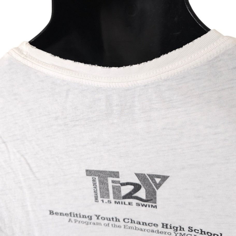 Other Bay Bridge Swim T Shirt Mens Size Large White Y2K Treasure Size US L / EU 52-54 / 3 - 6 Thumbnail