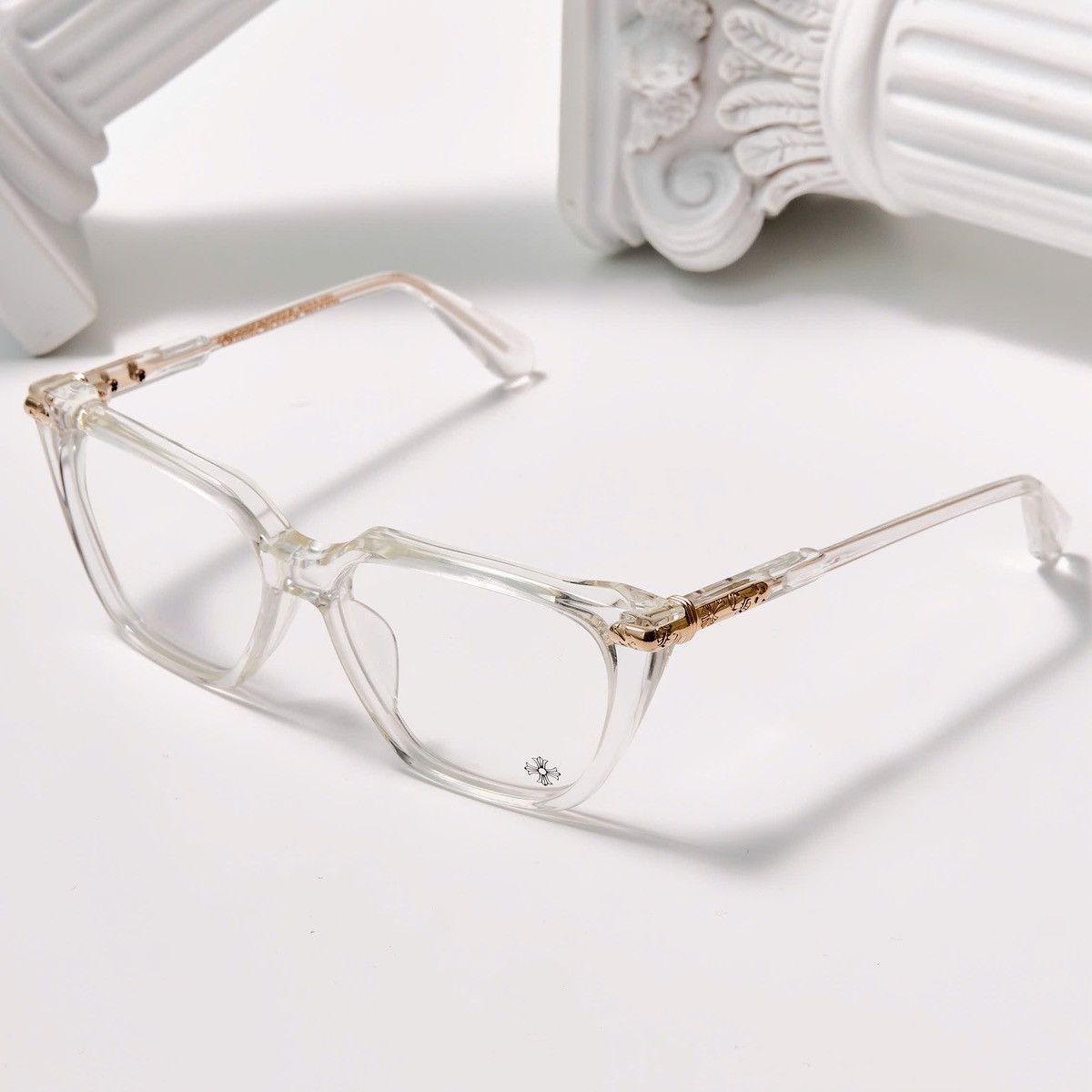 Chrome Hearts CHROME HEARTS STIFFILIS CRYSTAL GLASSES Size ONE SIZE - 2 Thumbnail