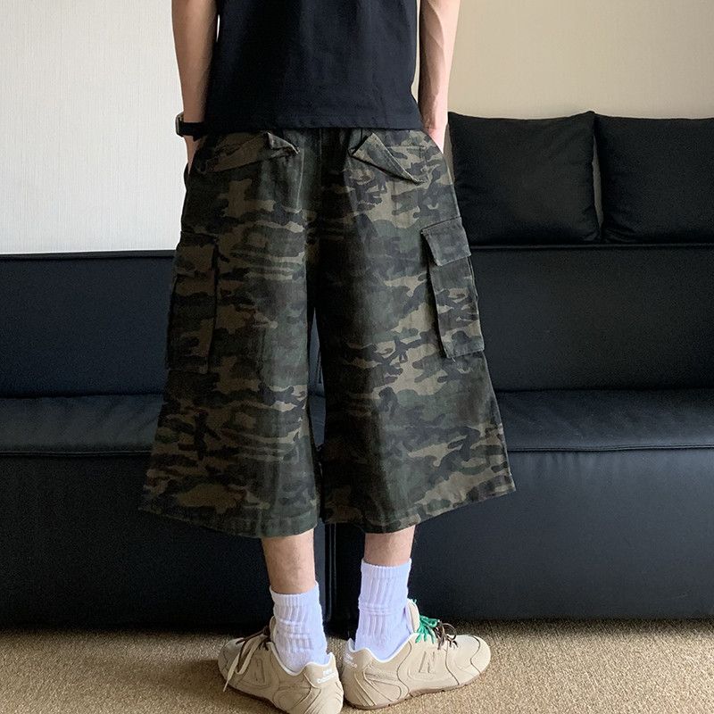 Japanese Brand × Vintage Multi Pocket Camouflage Capris Casual Size US 30 / EU 46 - 5 Thumbnail