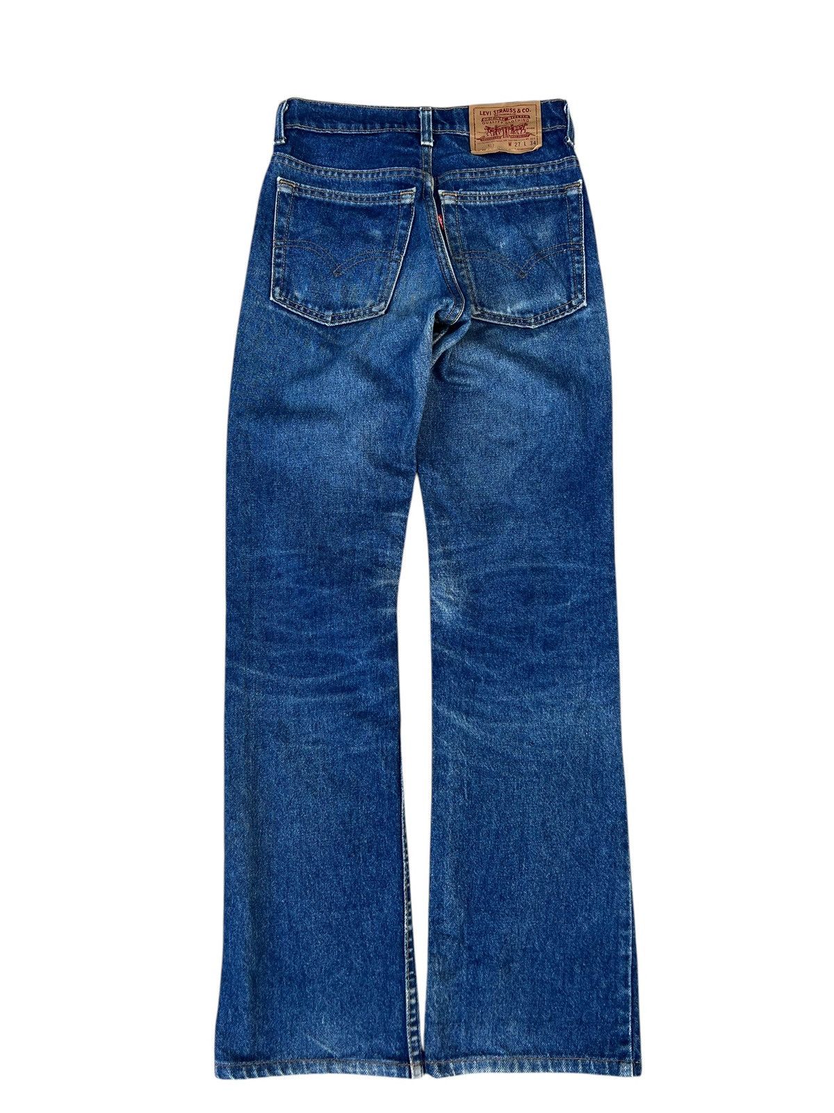Levi's Vintage 1994 Levi’s 517 Distressed Denim Bootcut Jeans Size US 27 - 13 Thumbnail