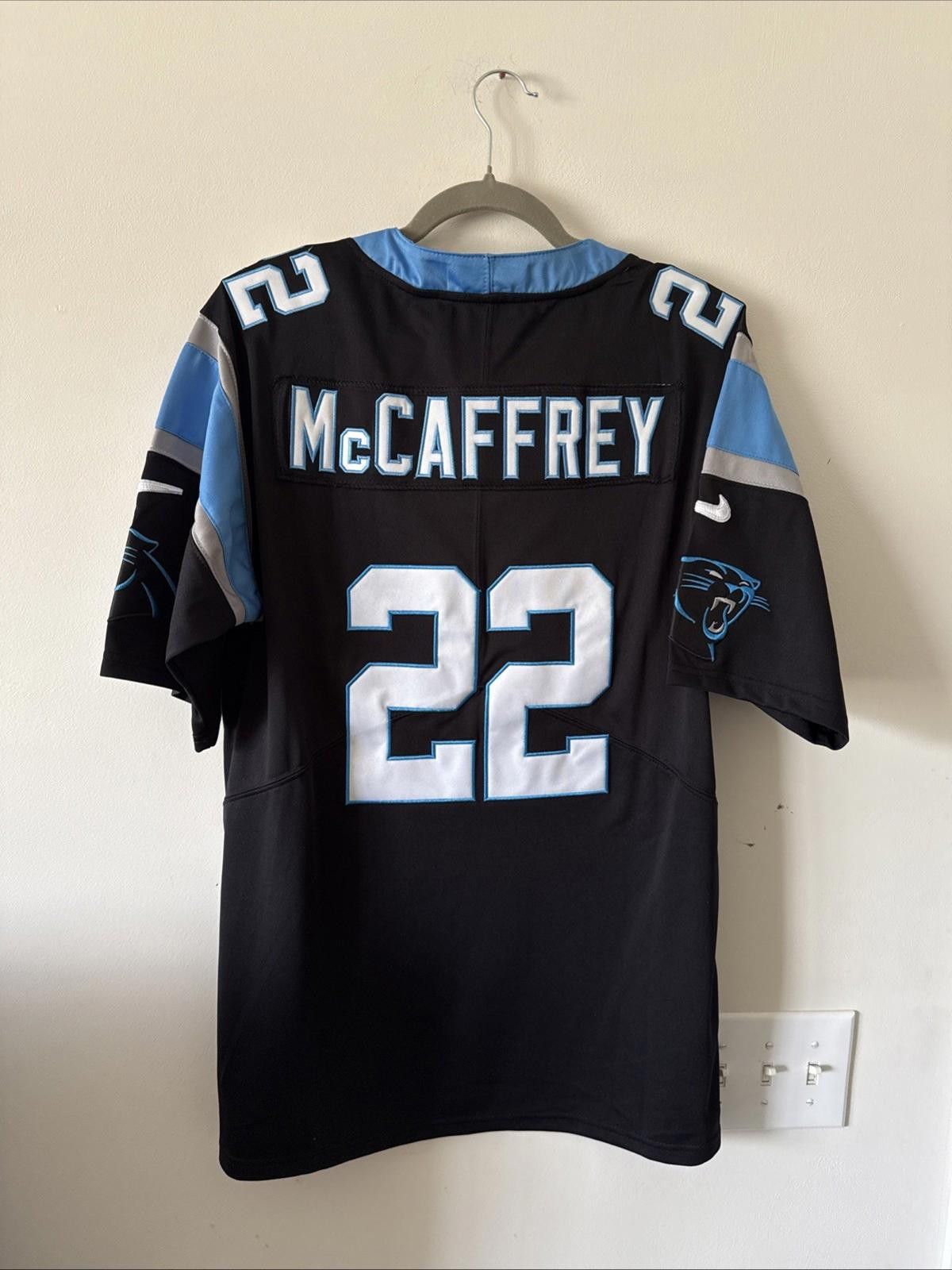 Nike Men’s Nike Panthers Christian McCaffrey #22 Jersey Sz S Size ONE SIZE - 5 Thumbnail