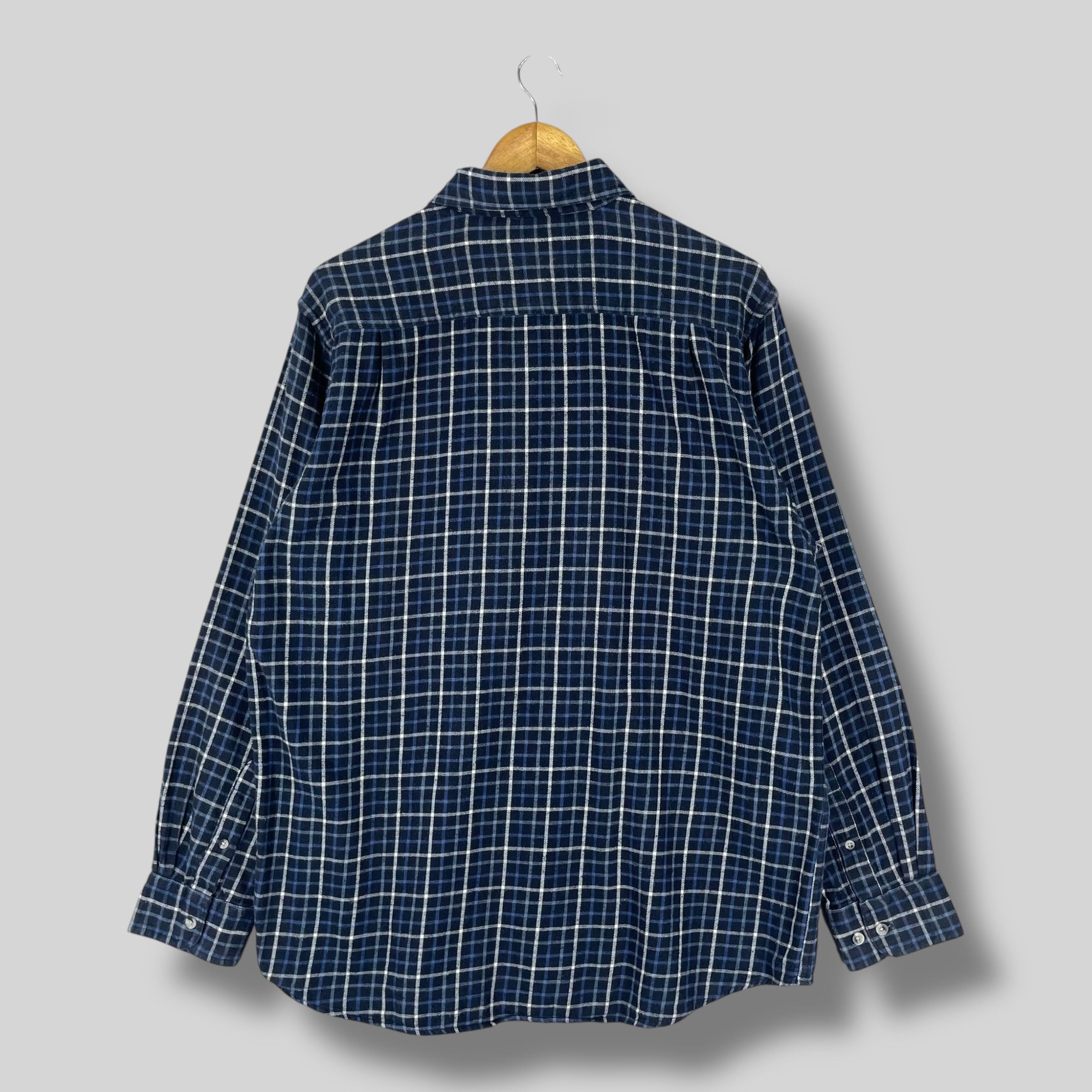 Flannel Vintage Checkered Gingham Minimalist Distressed Flannel Size US L / EU 52-54 / 3 - 7 Thumbnail