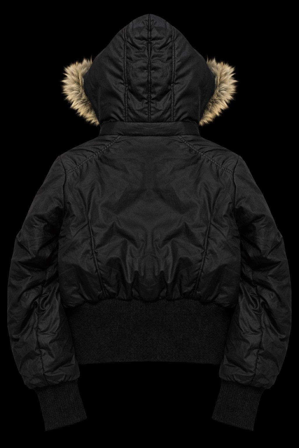 Other Vintage Y2K Puffer Alaska Jacket Baddie Skinny Bomber Size L / US 10 / IT 46 - 2 Thumbnail