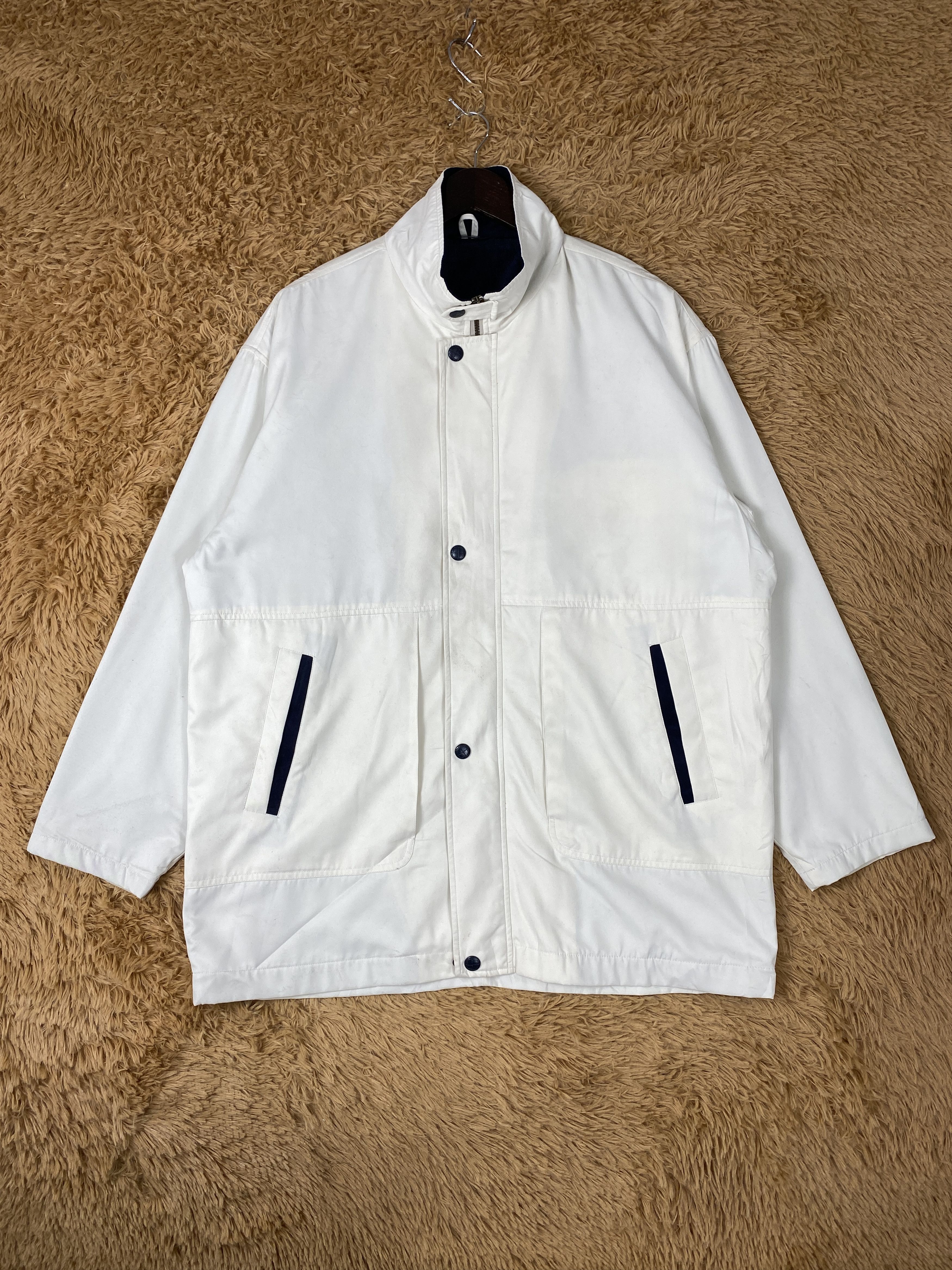 Japanese Brand Vintage Yacht Sports Zip Up Jacket J2005 Size US M / EU 48-50 / 2 - 1 Thumbnail