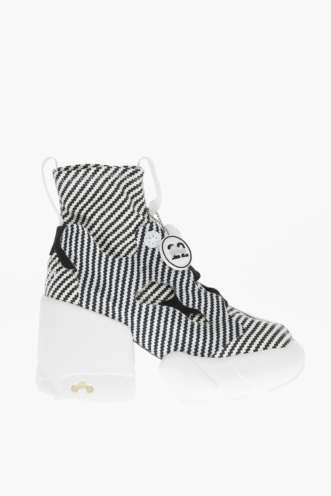 Maison Margiela og1mm1224 Reebok Pull On Tabi Booties in Black White Size US 9 / IT 39 - 1 Thumbnail