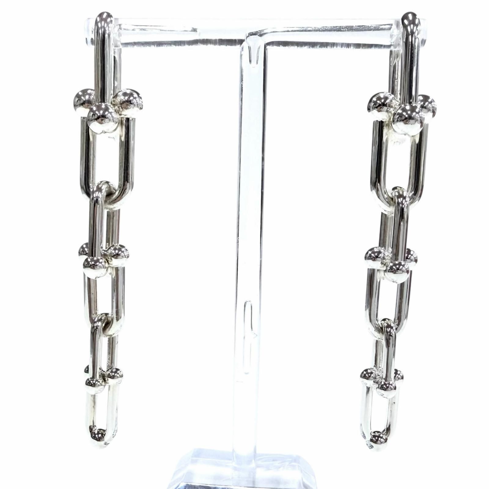 Tiffany & Co. Tiffany & Co. Tiffany&Co. 925 Silver Chain Earrings Precious Metal Earrings DUTY FREE for USA Size ONE SIZE - 1 Thumbnail
