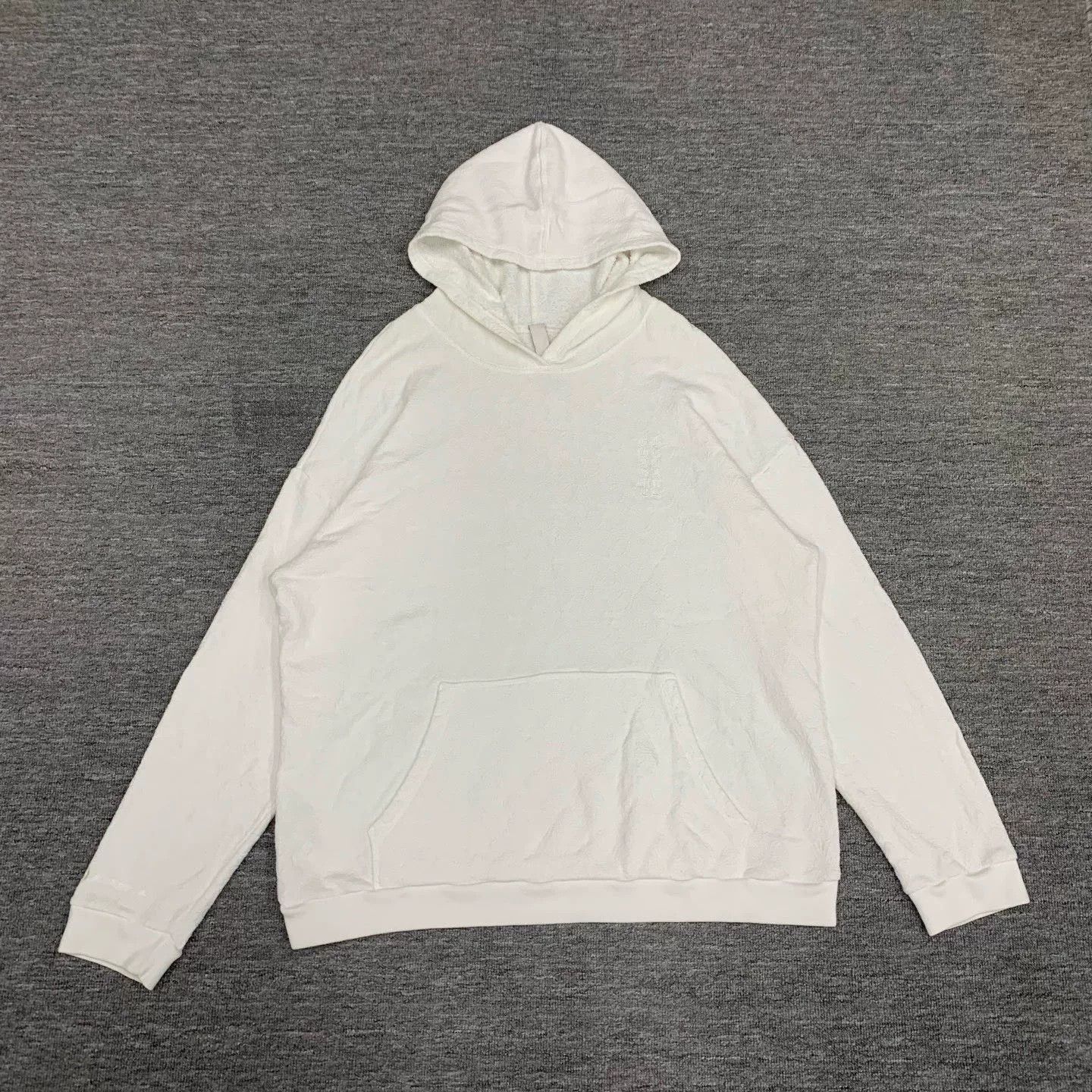 Chrome Hearts Chrome Hearts White Cross Pattern Hoodie Size US L / EU 52-54 / 3 - 1 Thumbnail