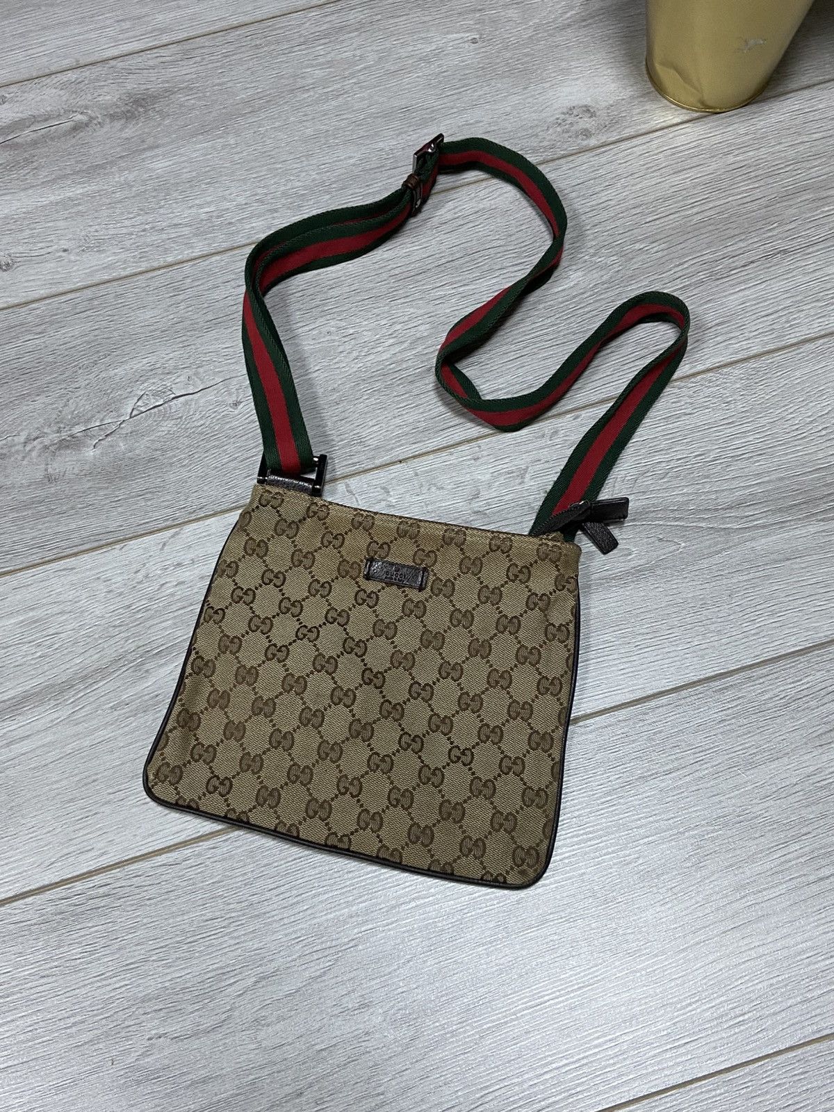Gucci Gucci GG web monogram crossbody bag Size ONE SIZE - 2 Thumbnail
