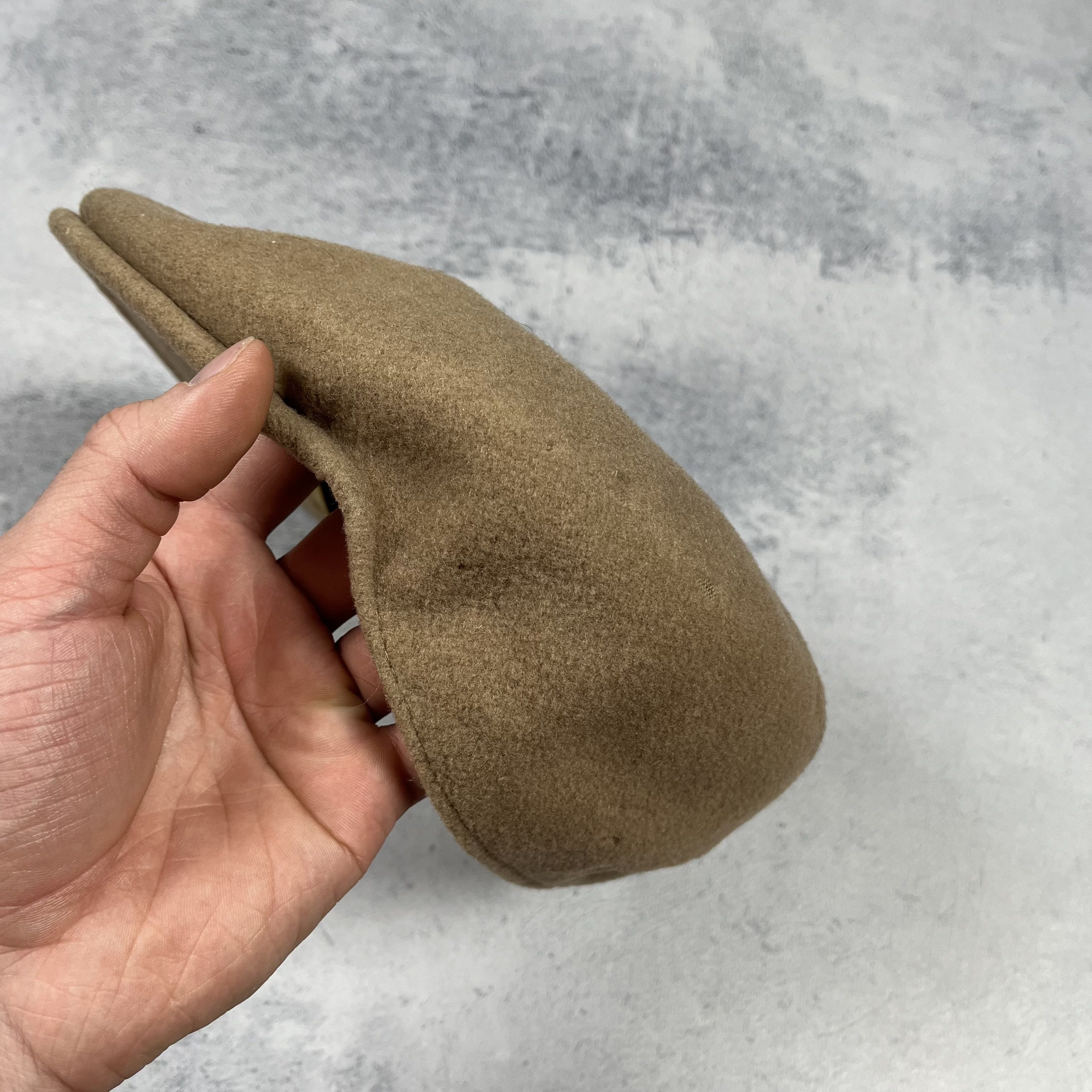 Kangol Ladies Kangol 100% Wool Flat Cap Beige Size ONE SIZE - 14 Thumbnail